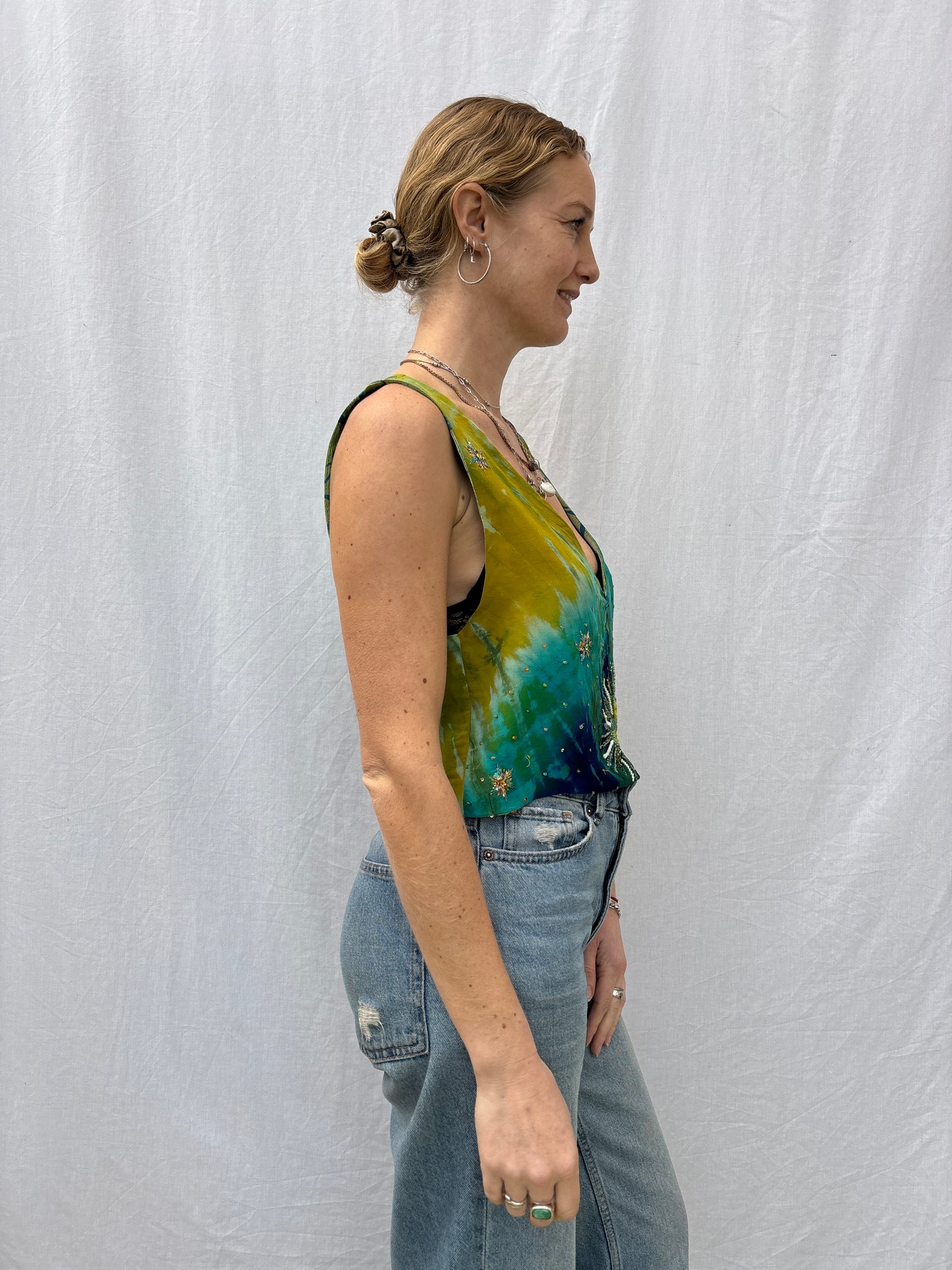 SILK WAISTCOAT | S/M ~ Cherish