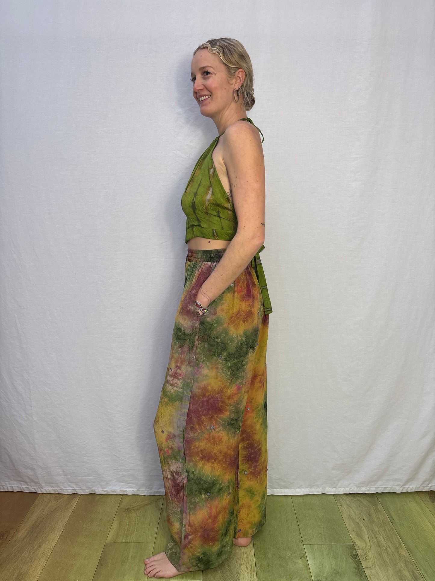 SILK TROUSERS | Long ~ Luscious