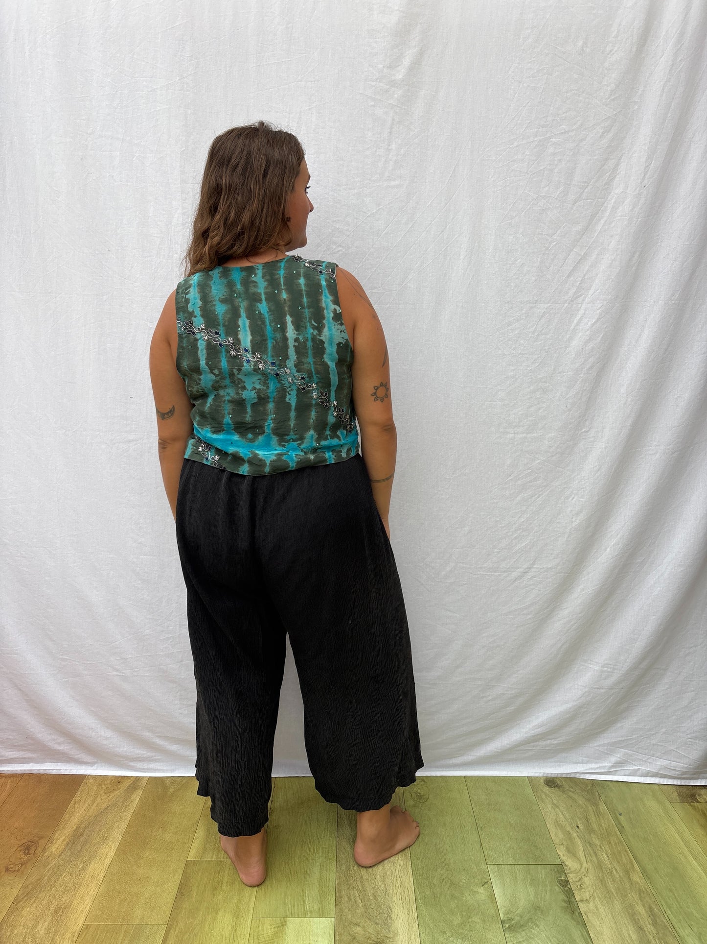 SILK WAISTCOAT | M/L ~ Presence