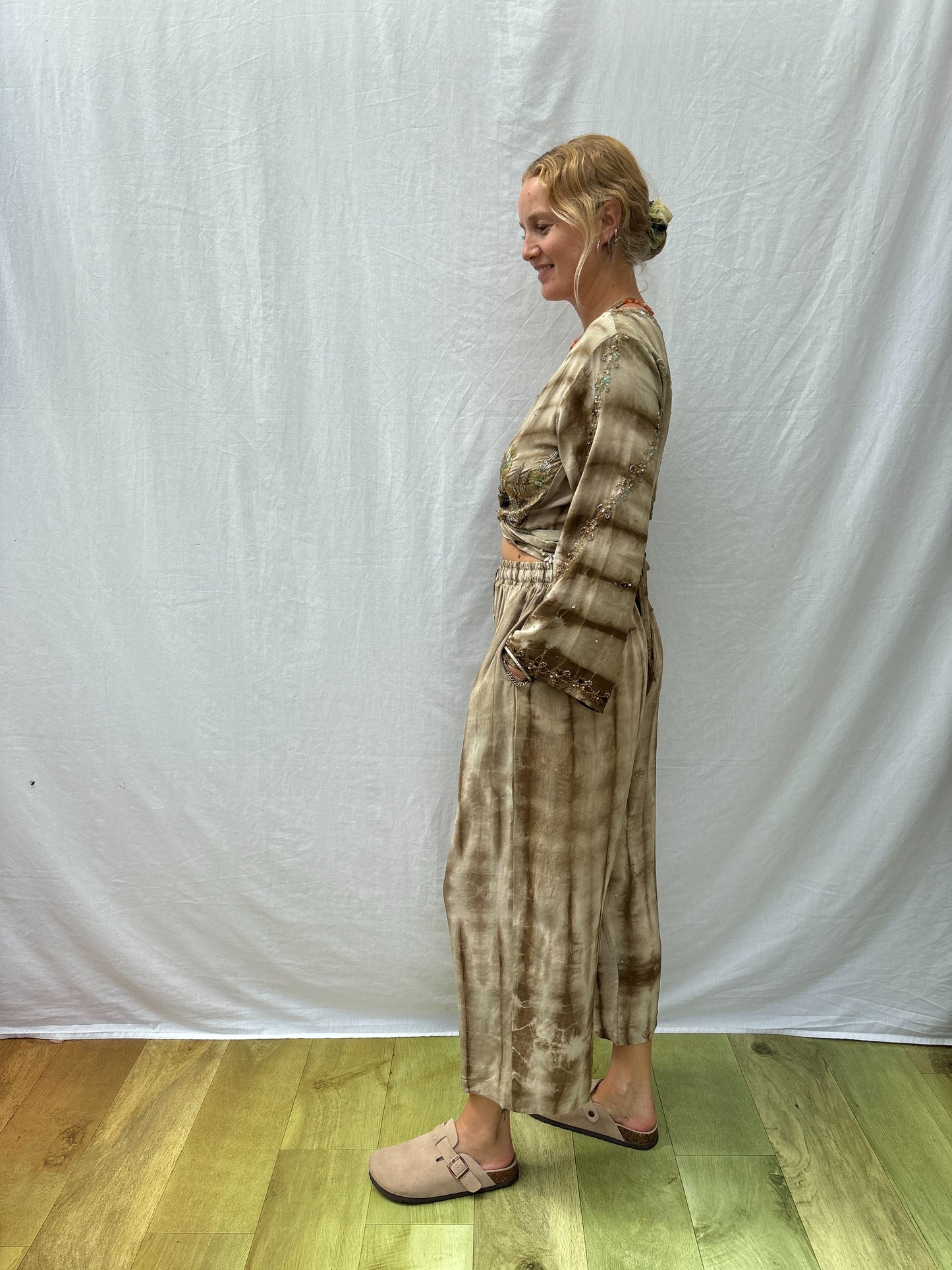SILK TROUSERS | Short ~ Shining
