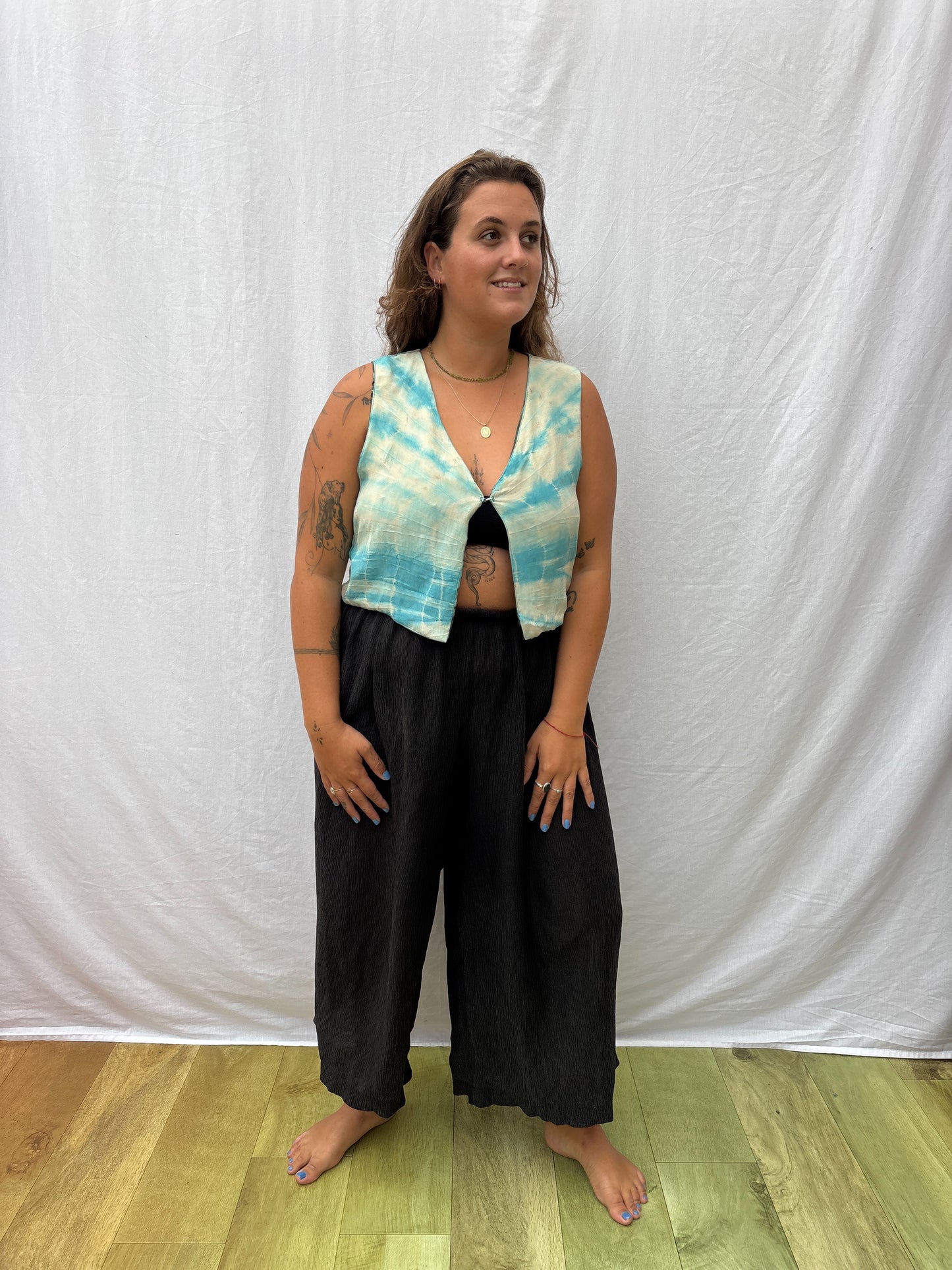 SILK WAISTCOAT | M/L ~ Presence