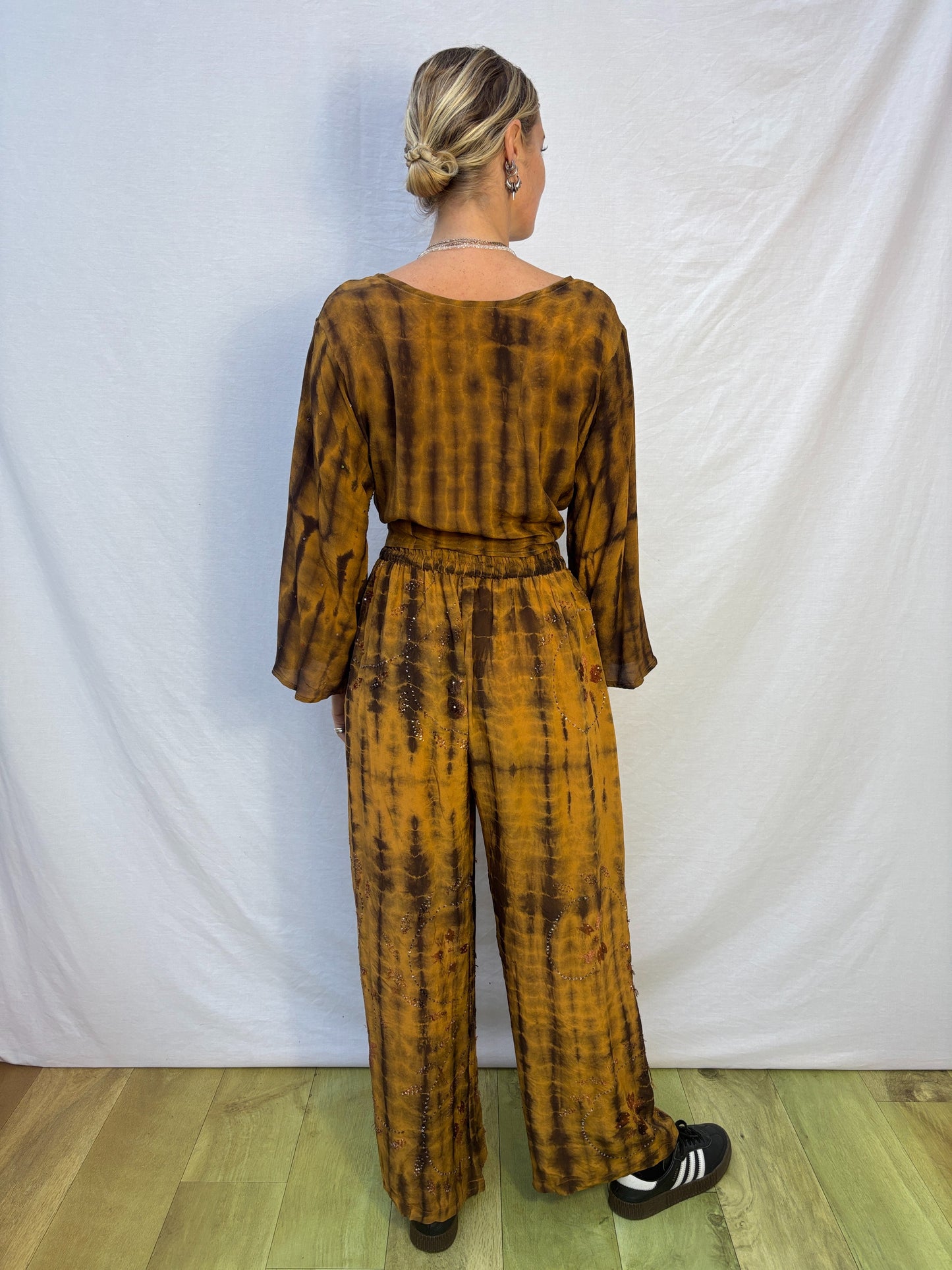 SILK TROUSERS | Long ~ Honey