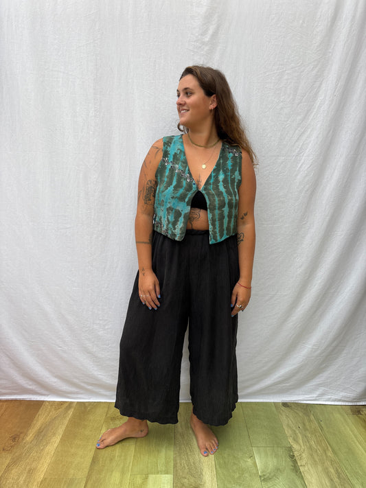 SILK WAISTCOAT | M/L ~ Presence