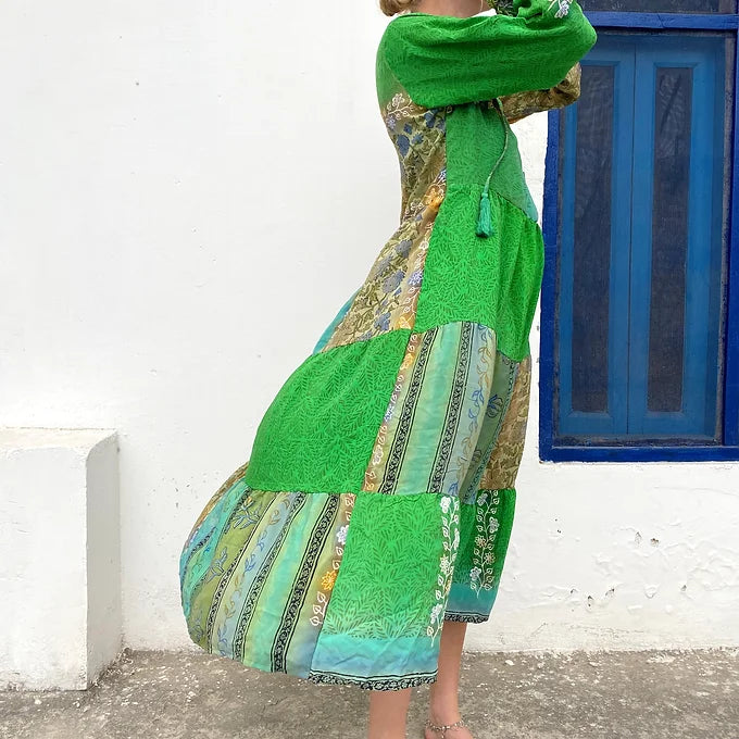 BOHO DRESS | Green dream