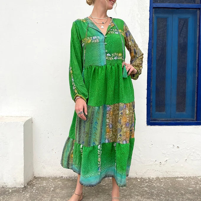 BOHO DRESS | Green dream