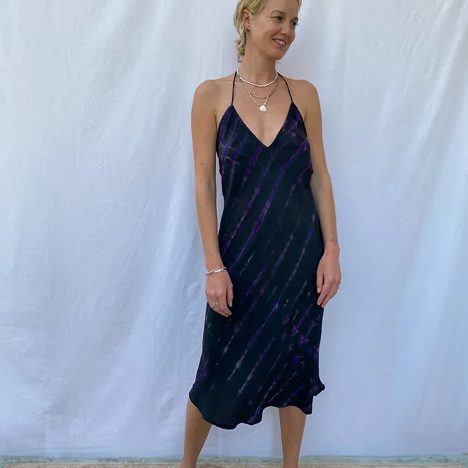 Summer Dress - S/M - purple wash