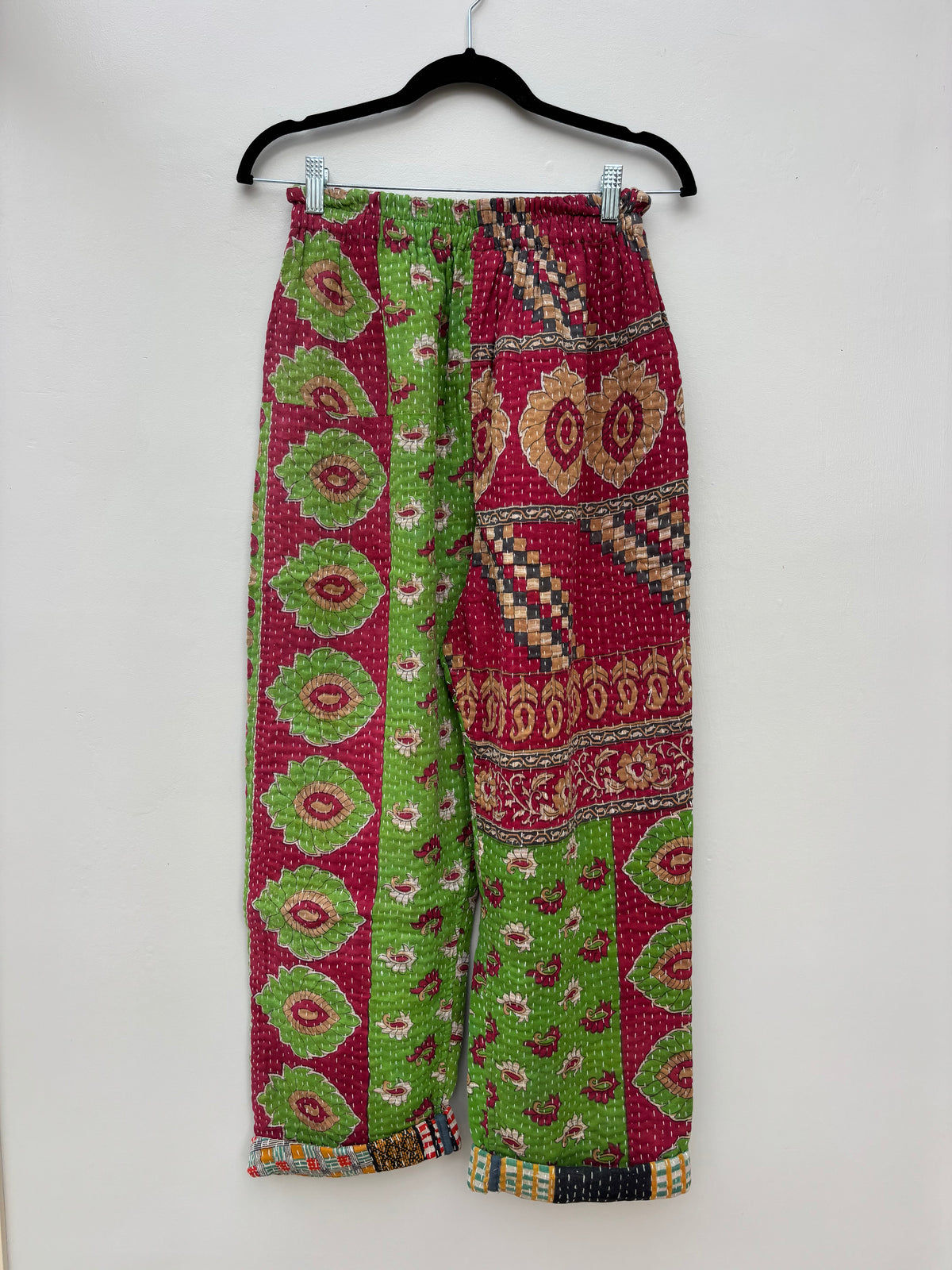 KANTHA TROUSER | S/M ~ Grass is green