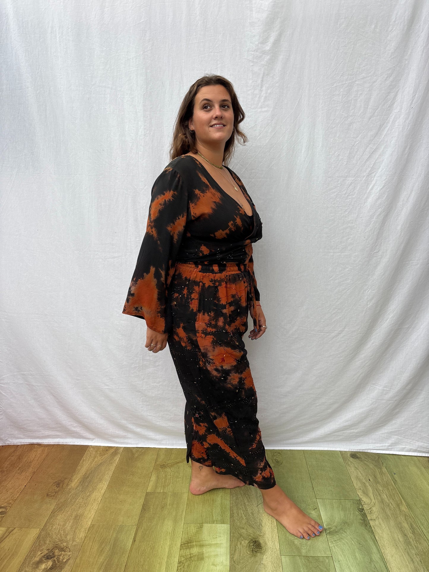 SILK TROUSERS | Short ~ Glow for it
