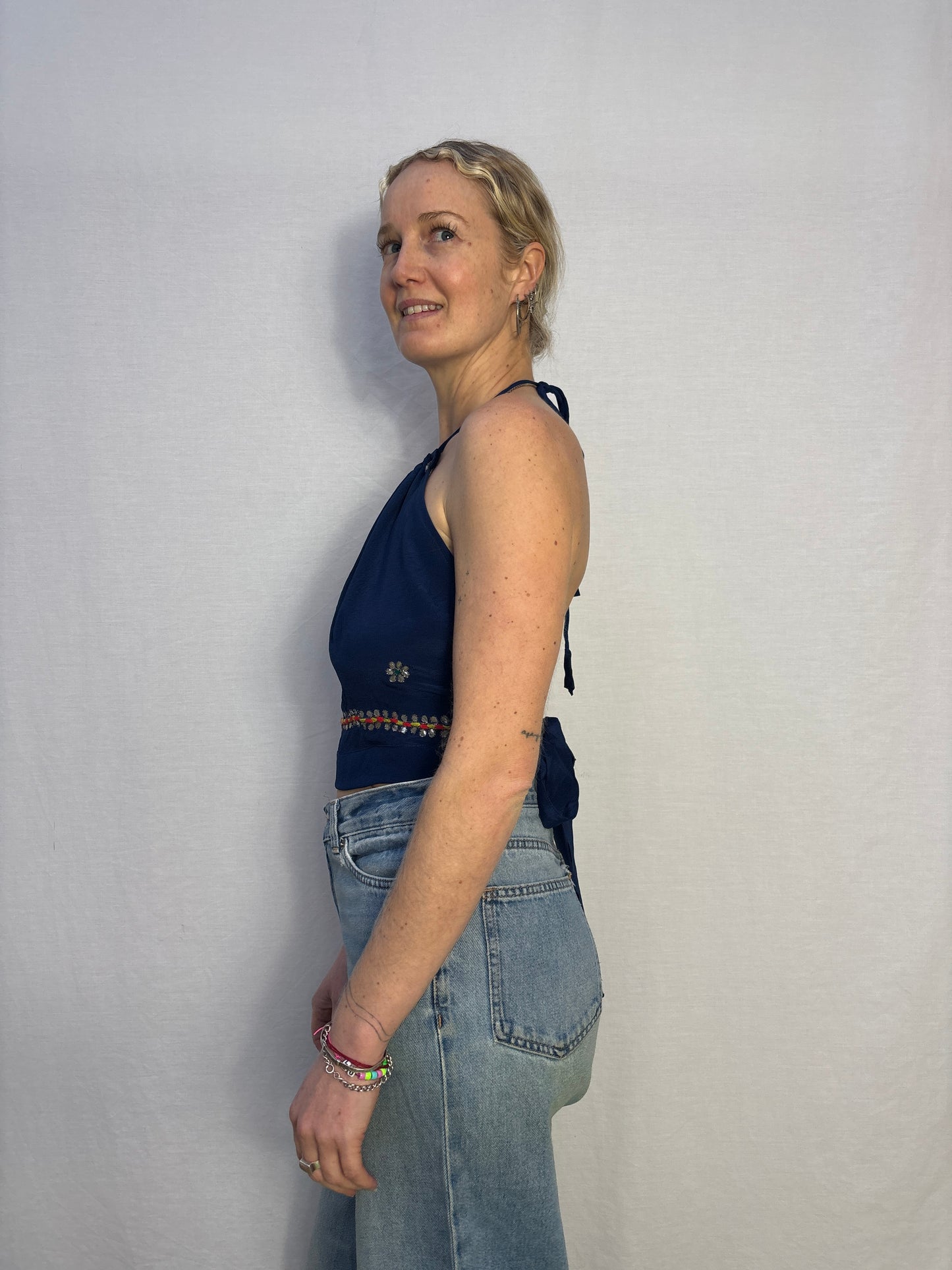 HALTER TOP | Bluebird