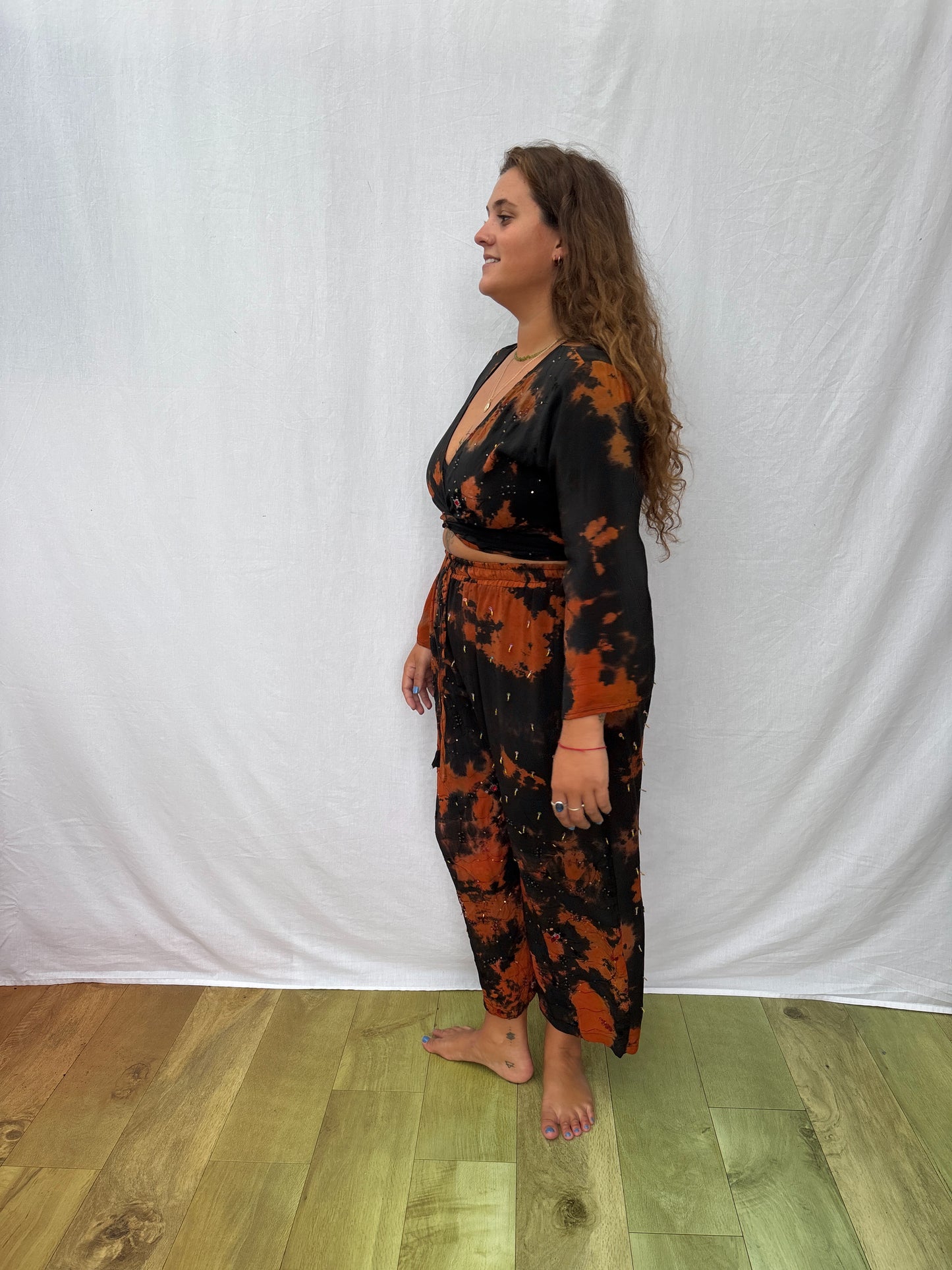 SILK TROUSERS | Short ~ Glow for it