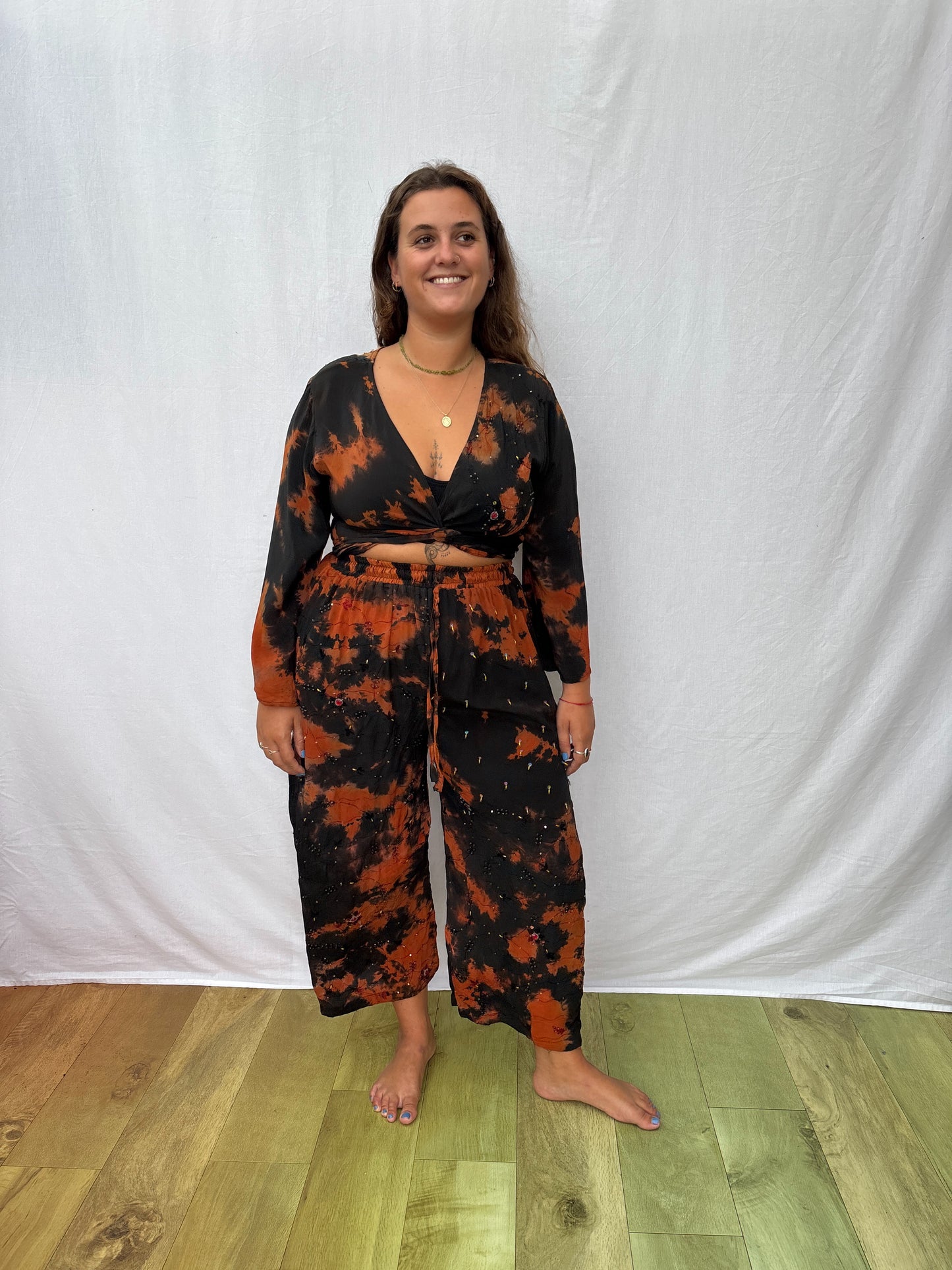 SILK TROUSERS | Short ~ Glow for it