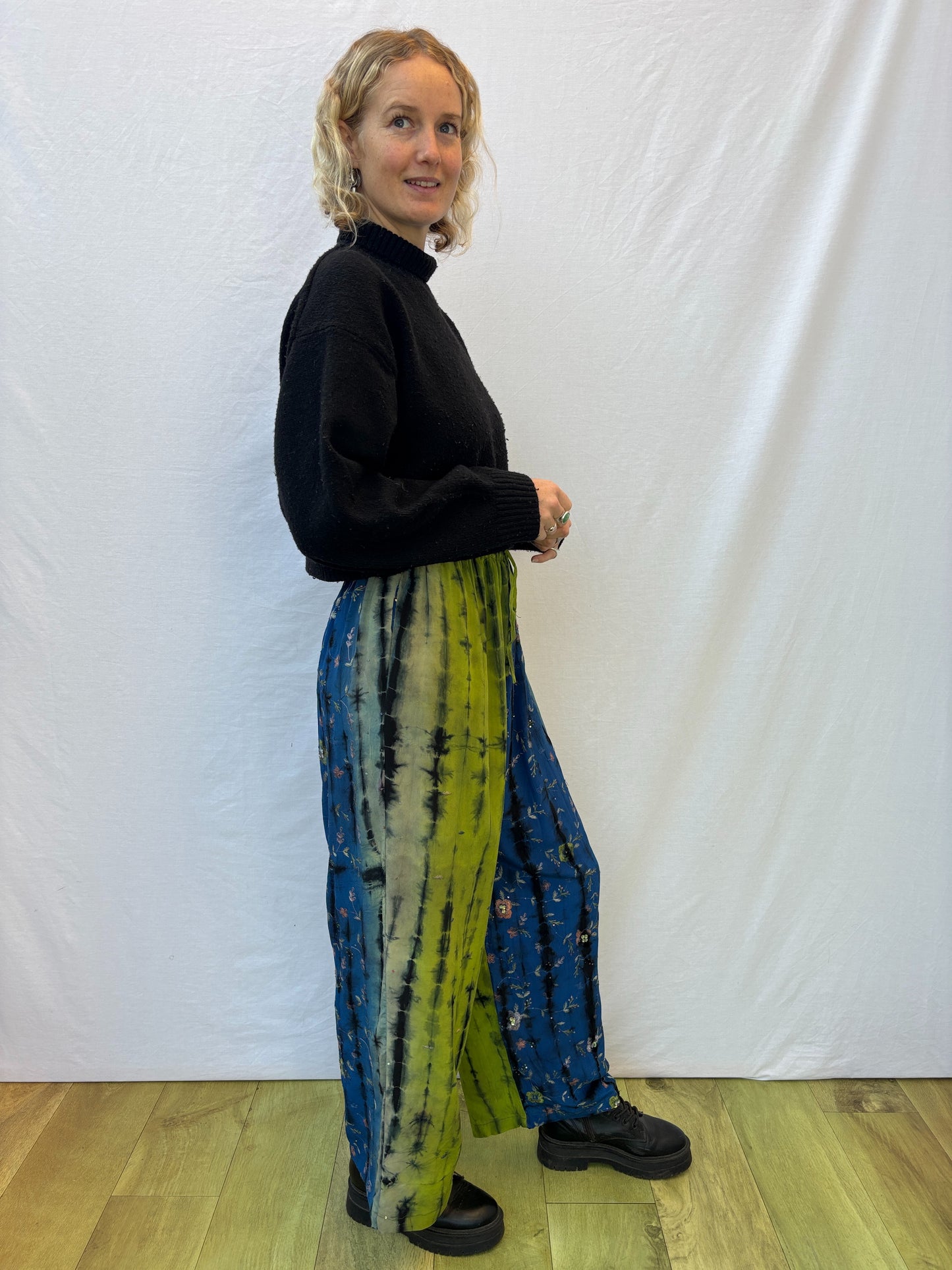 SILK TROUSERS | Long ~ Expression