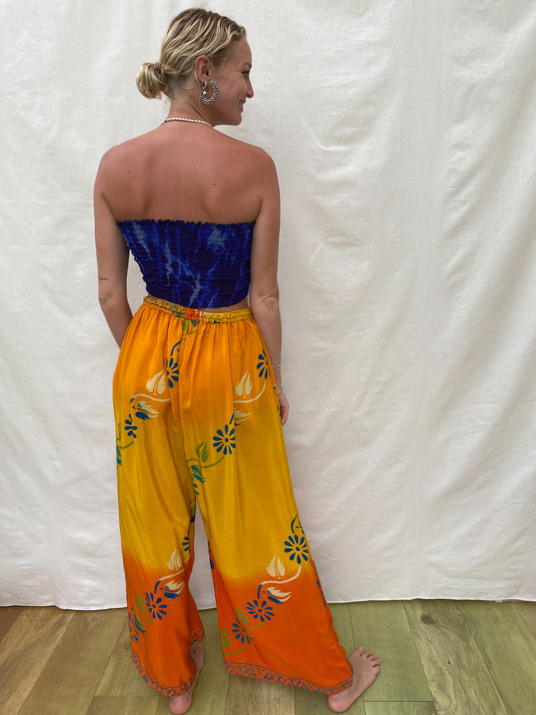 SILK TROUSERS | Sunshine ~ long