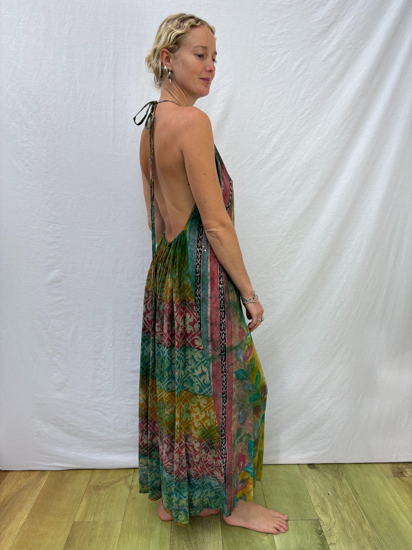HALTER DRESS | Garden
