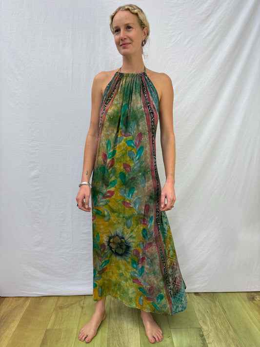 HALTER DRESS | Garden