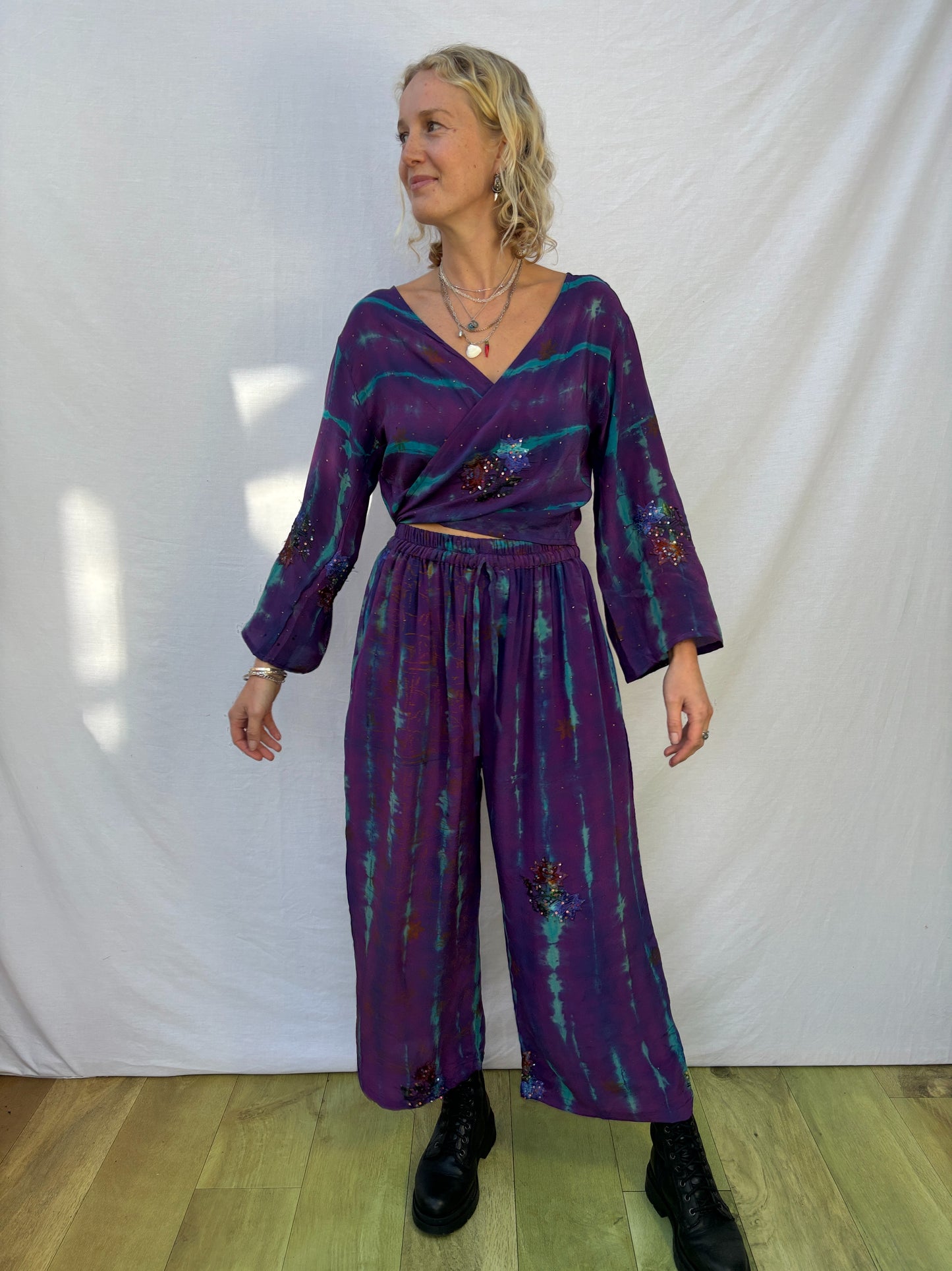 DAISY TOP | S/M ~ Purples