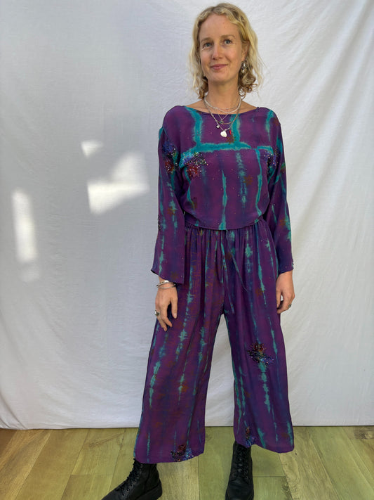 DAISY TOP | S/M ~ Purples