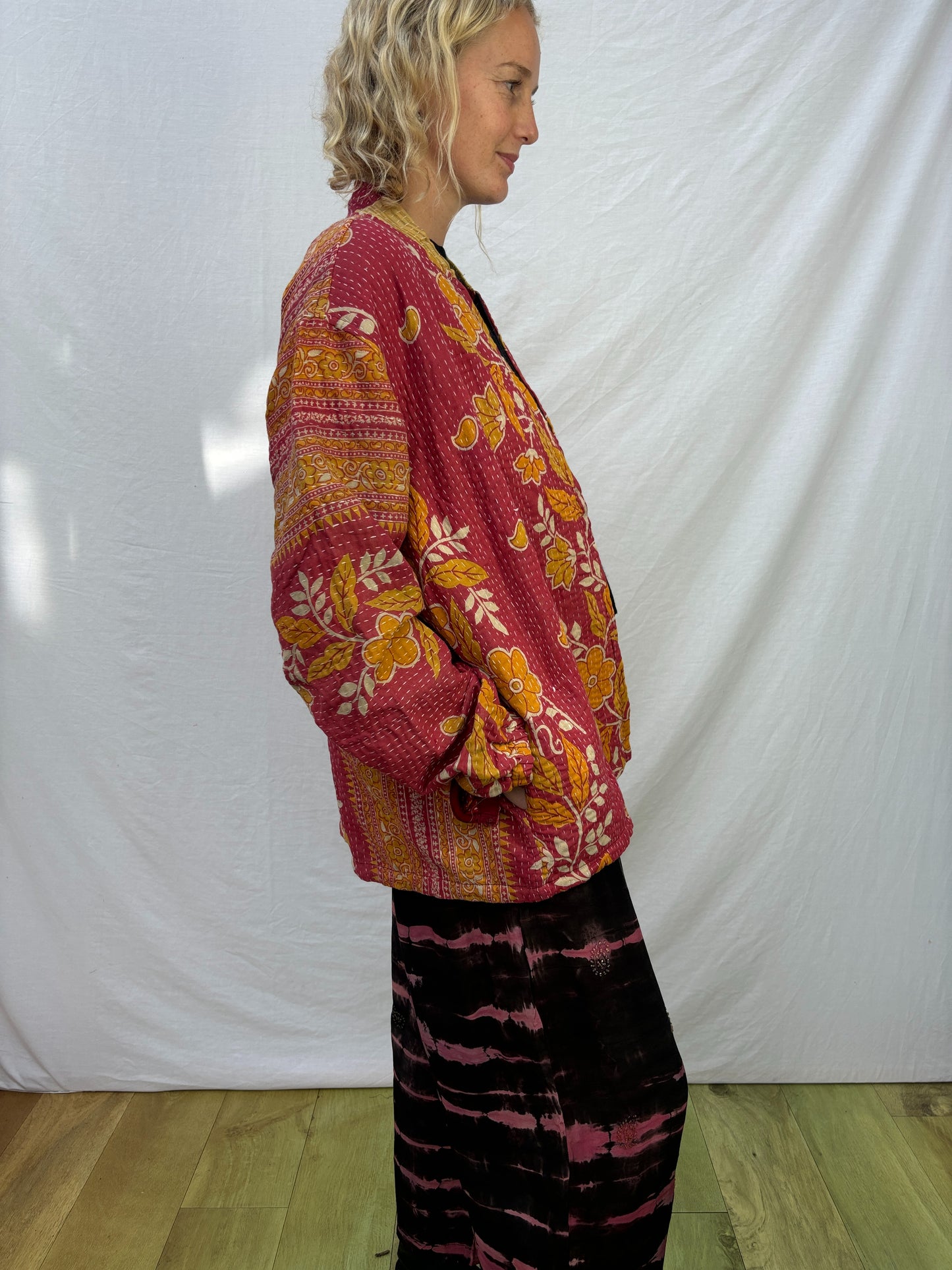 KANTHA ZIP BOMBER | Robin