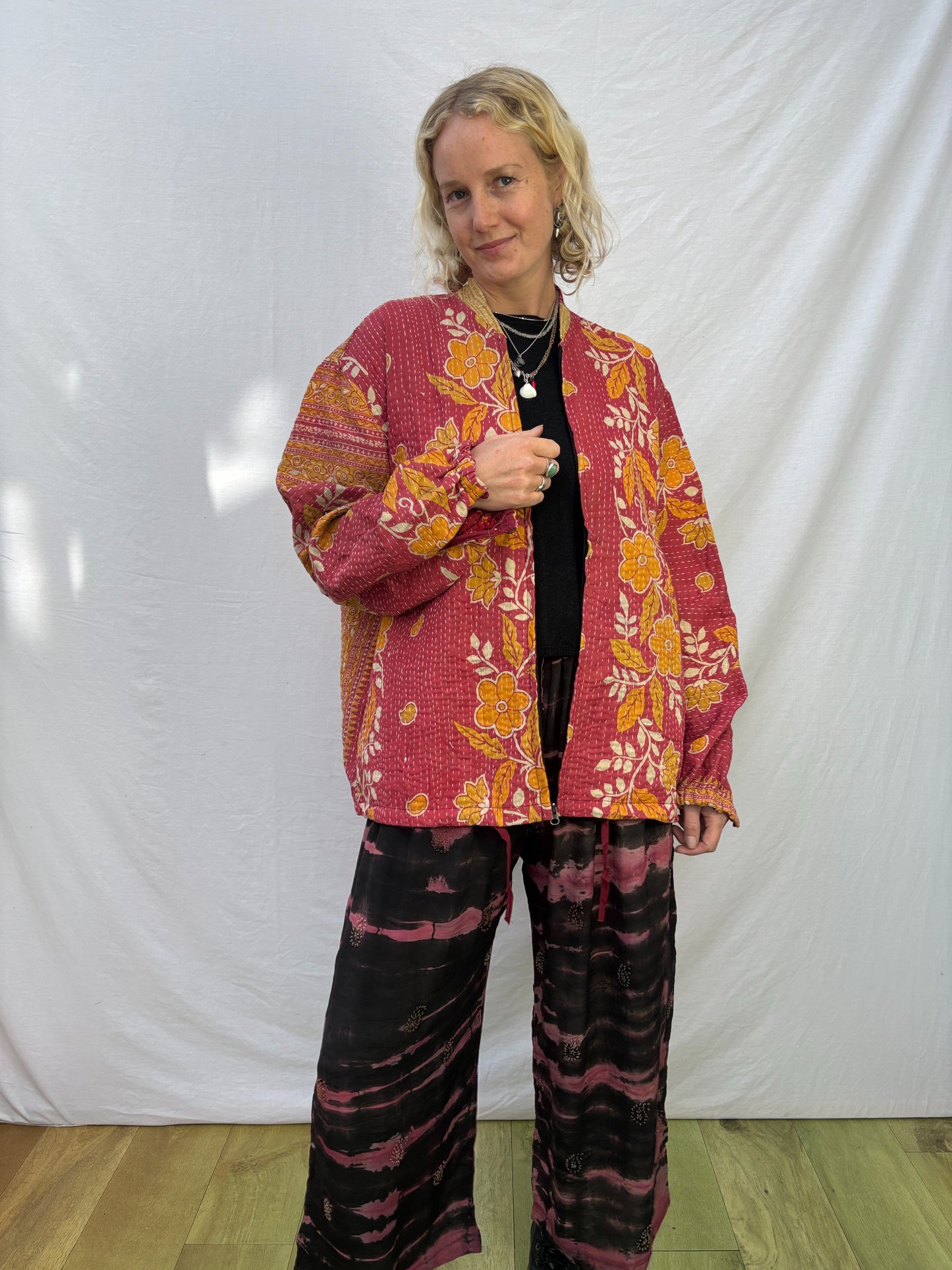 KANTHA ZIP BOMBER | Robin