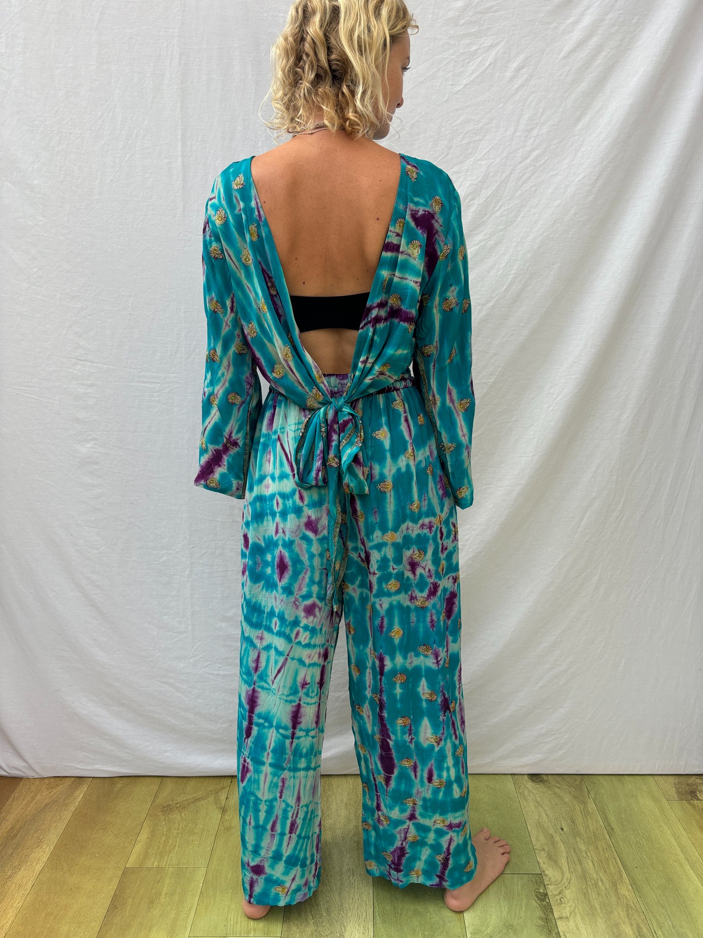 SILK TROUSERS | Long ~ Waves