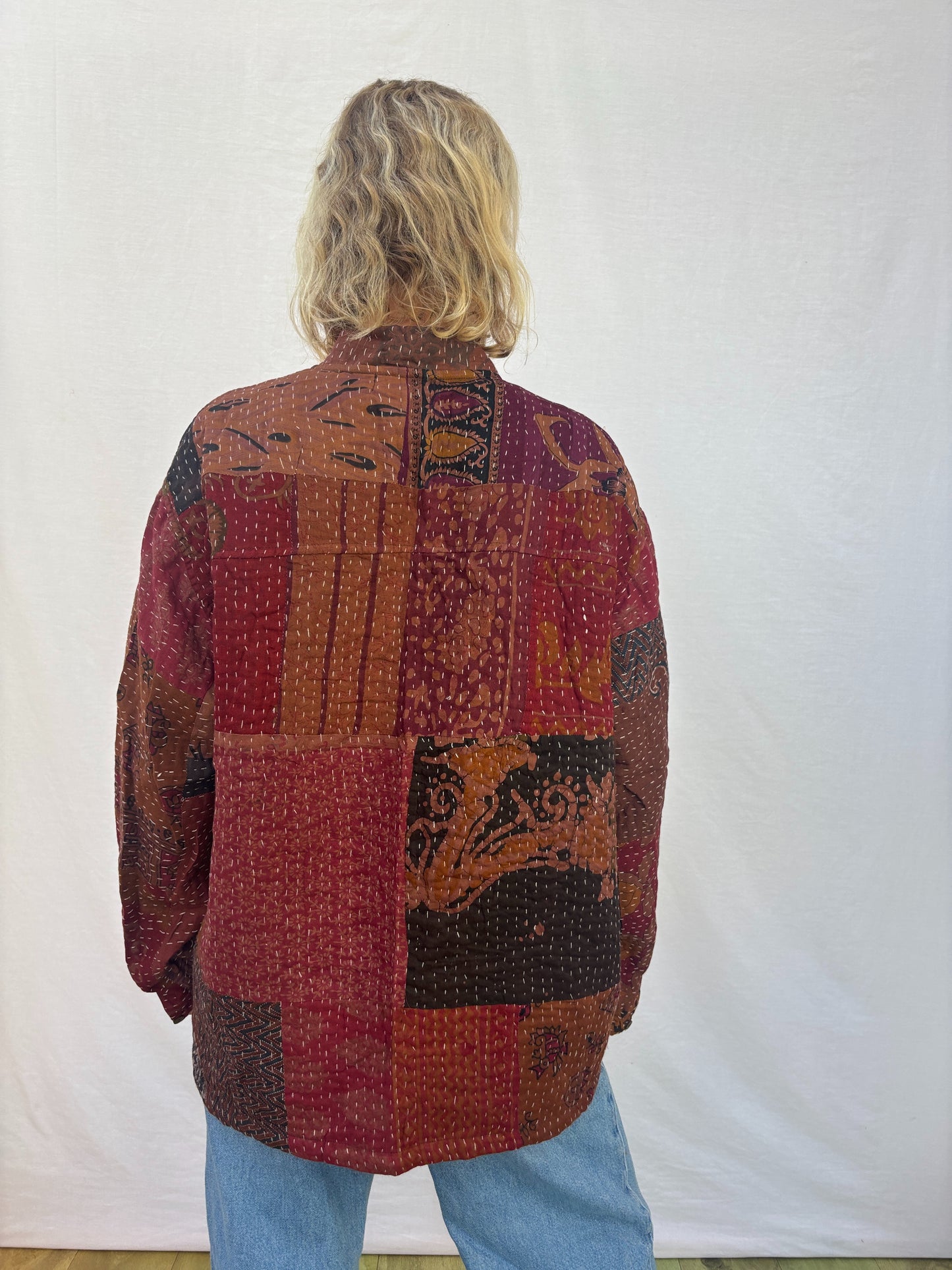 KANTHA ZIP BOMBER | Grounded