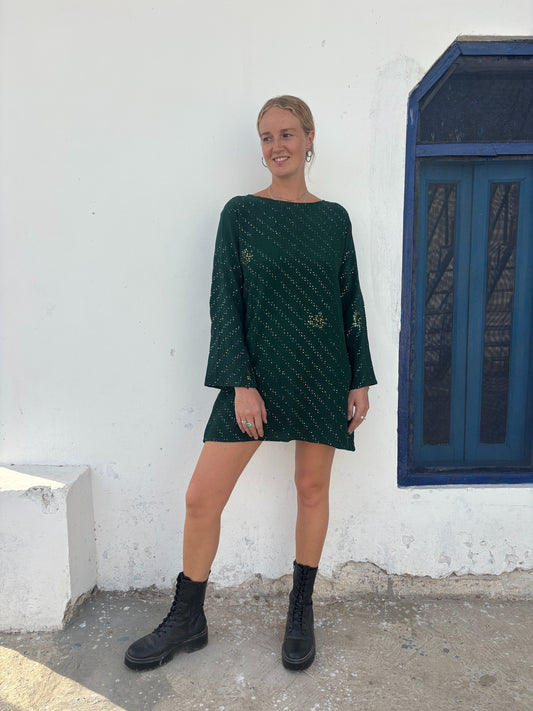 PARTY DRESS | S/M ~ Emerald