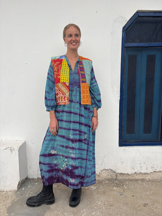 KANTHA WAISTCOAT | Patchwork