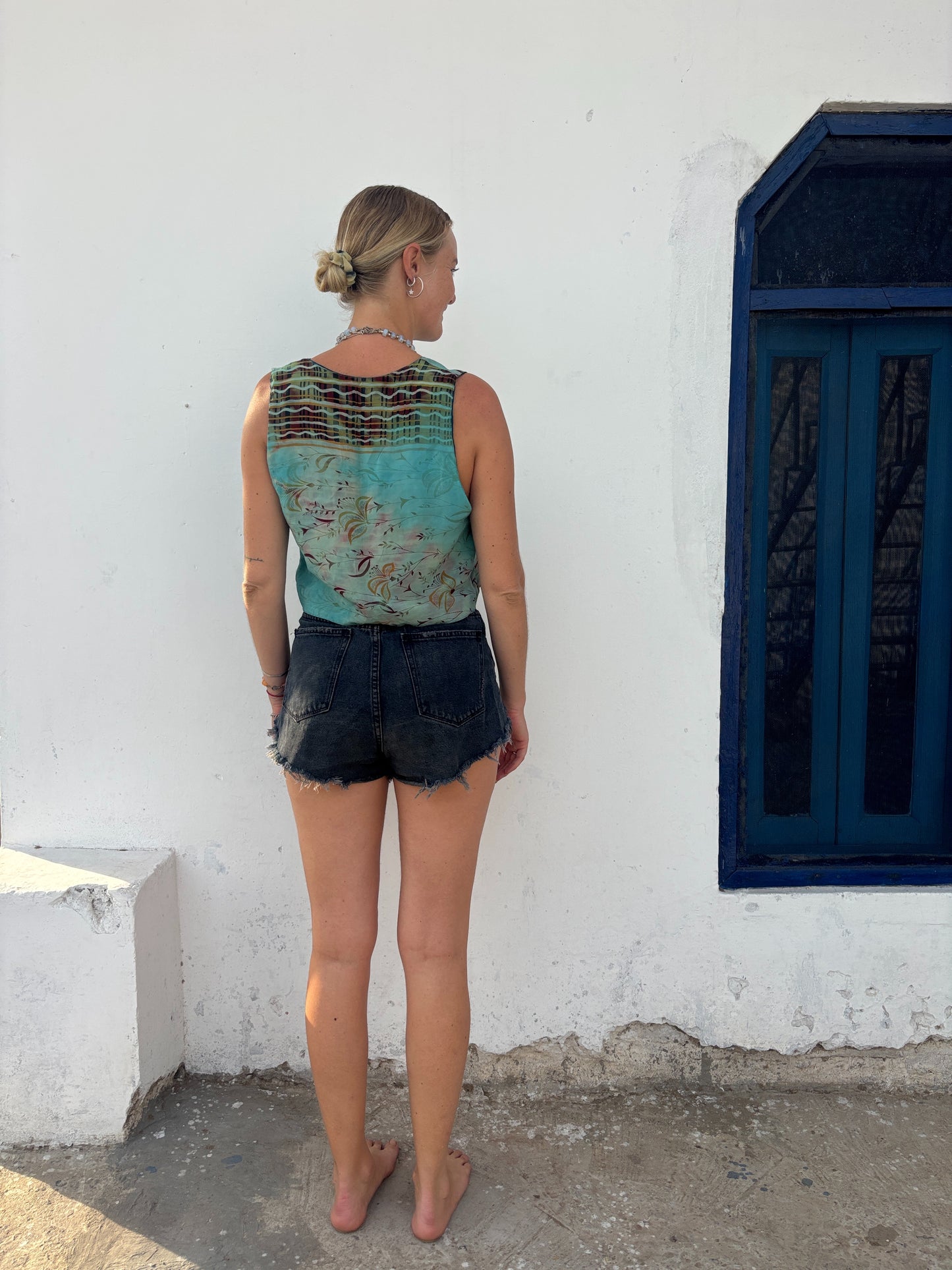 SILK WAISTCOAT | S/M ~ Cheers