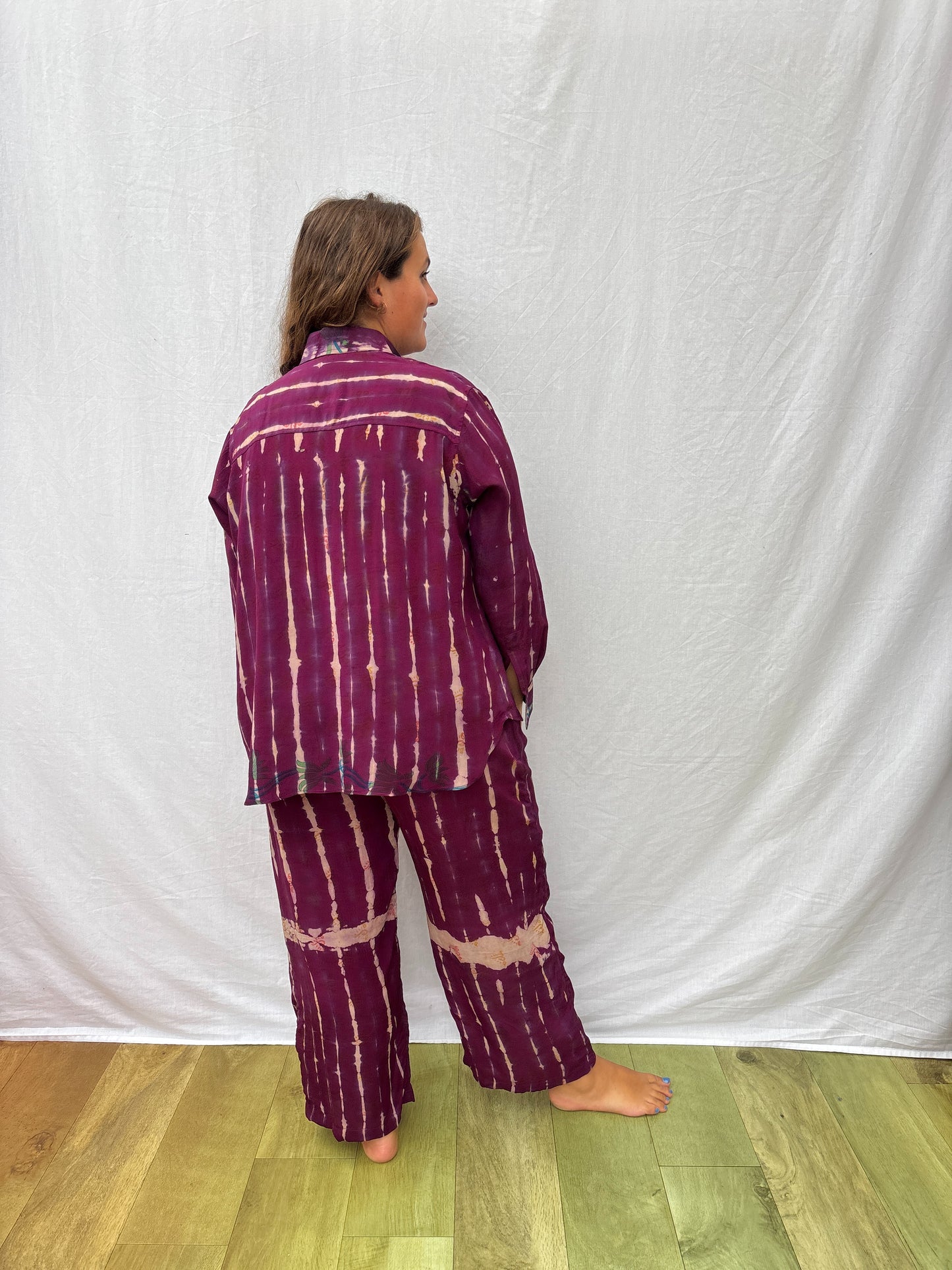 SHIRT SET | Long ~ Raspberry Ripple