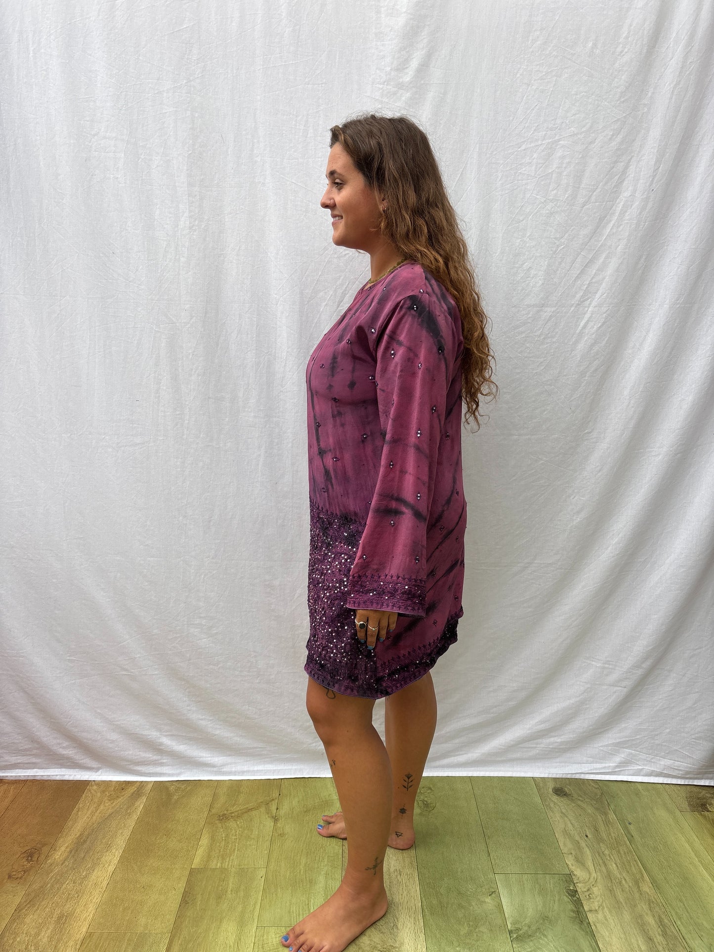 PARTY DRESS | M/L ~ Garnet