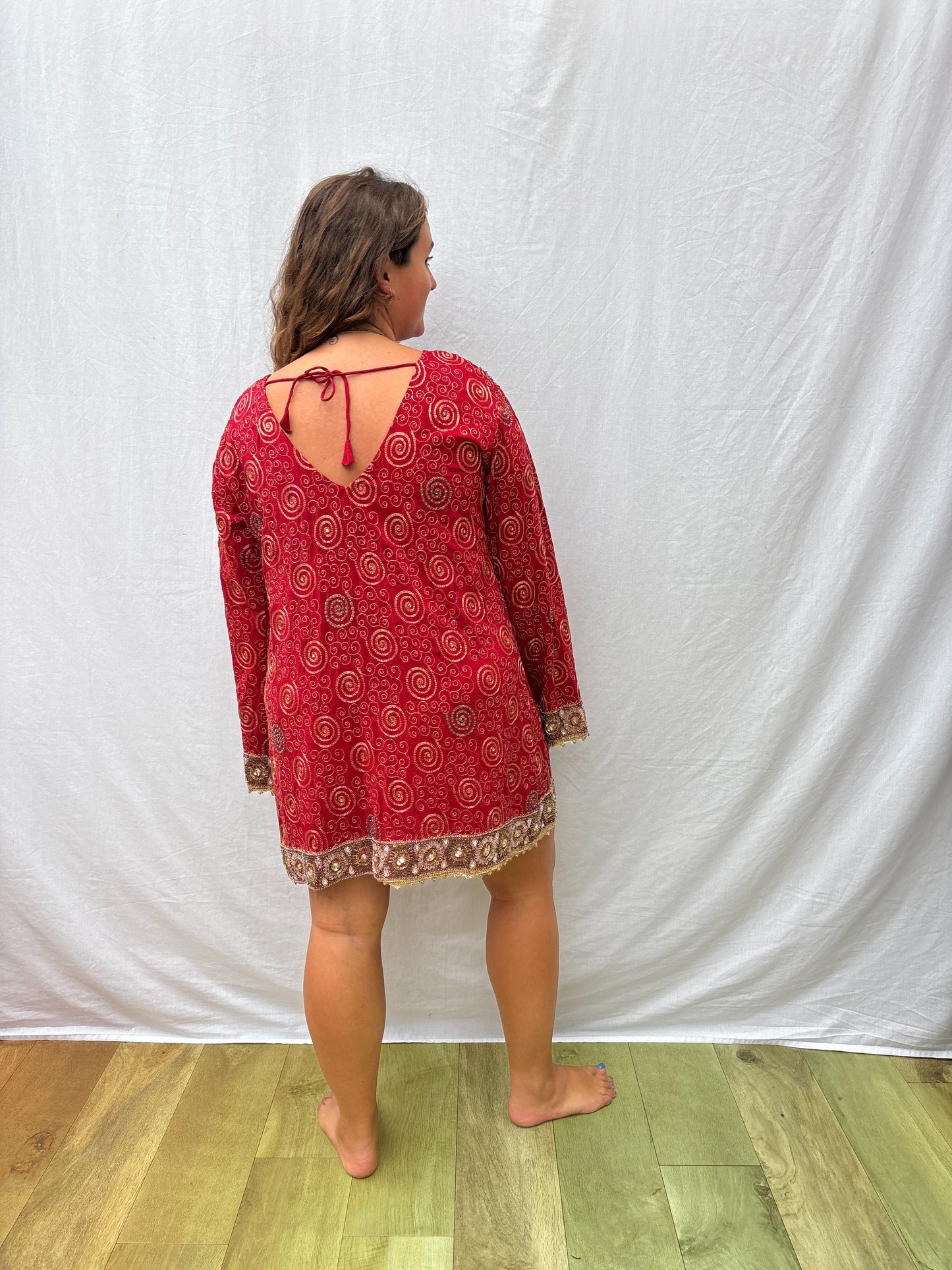 PARTY DRESS | M/L ~ Spirals