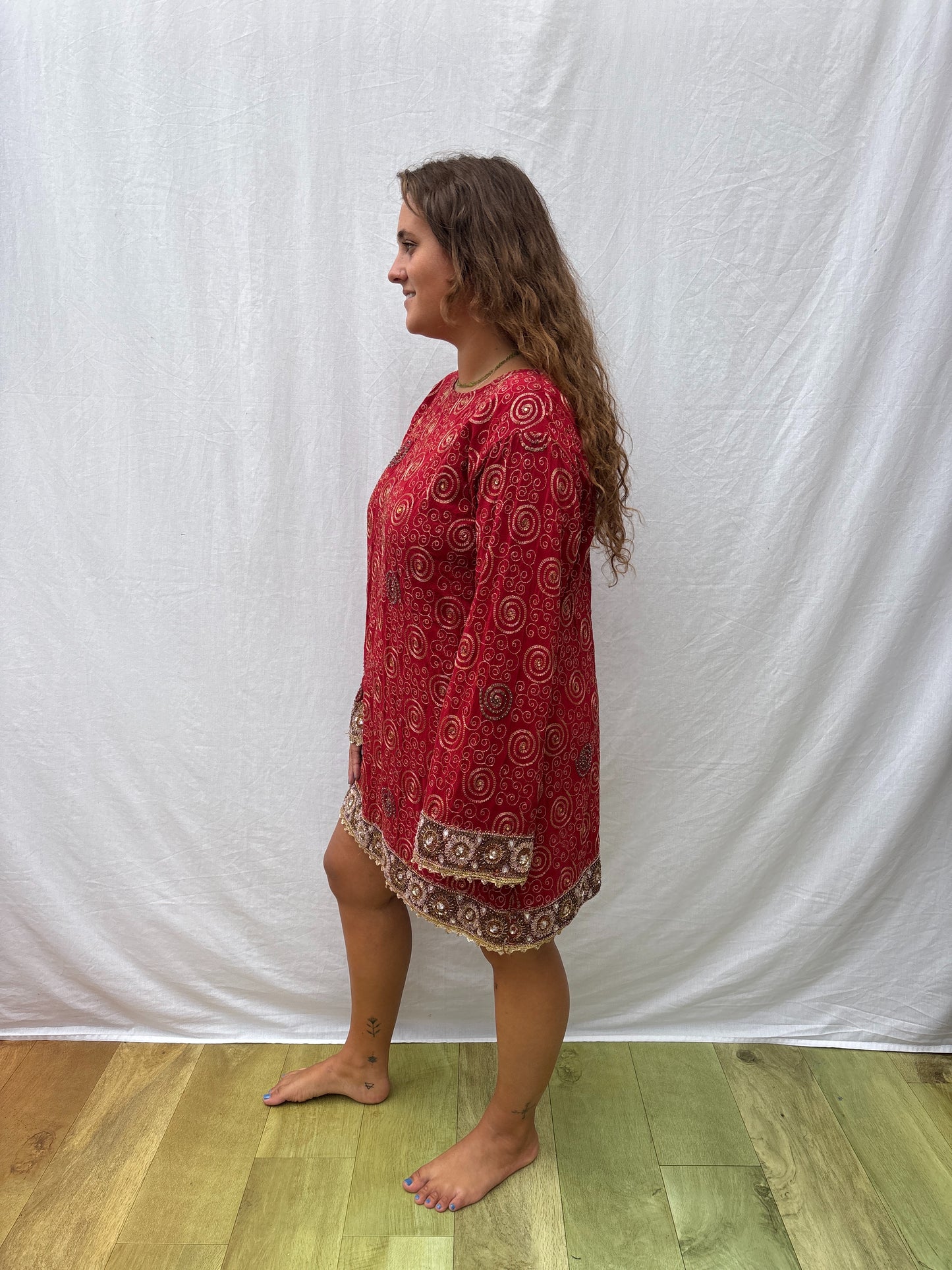 PARTY DRESS | M/L ~ Spirals