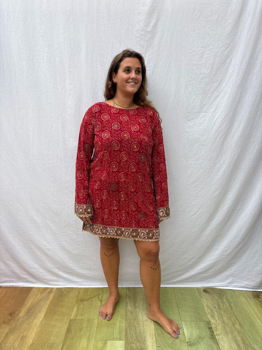 PARTY DRESS | M/L ~ Spirals