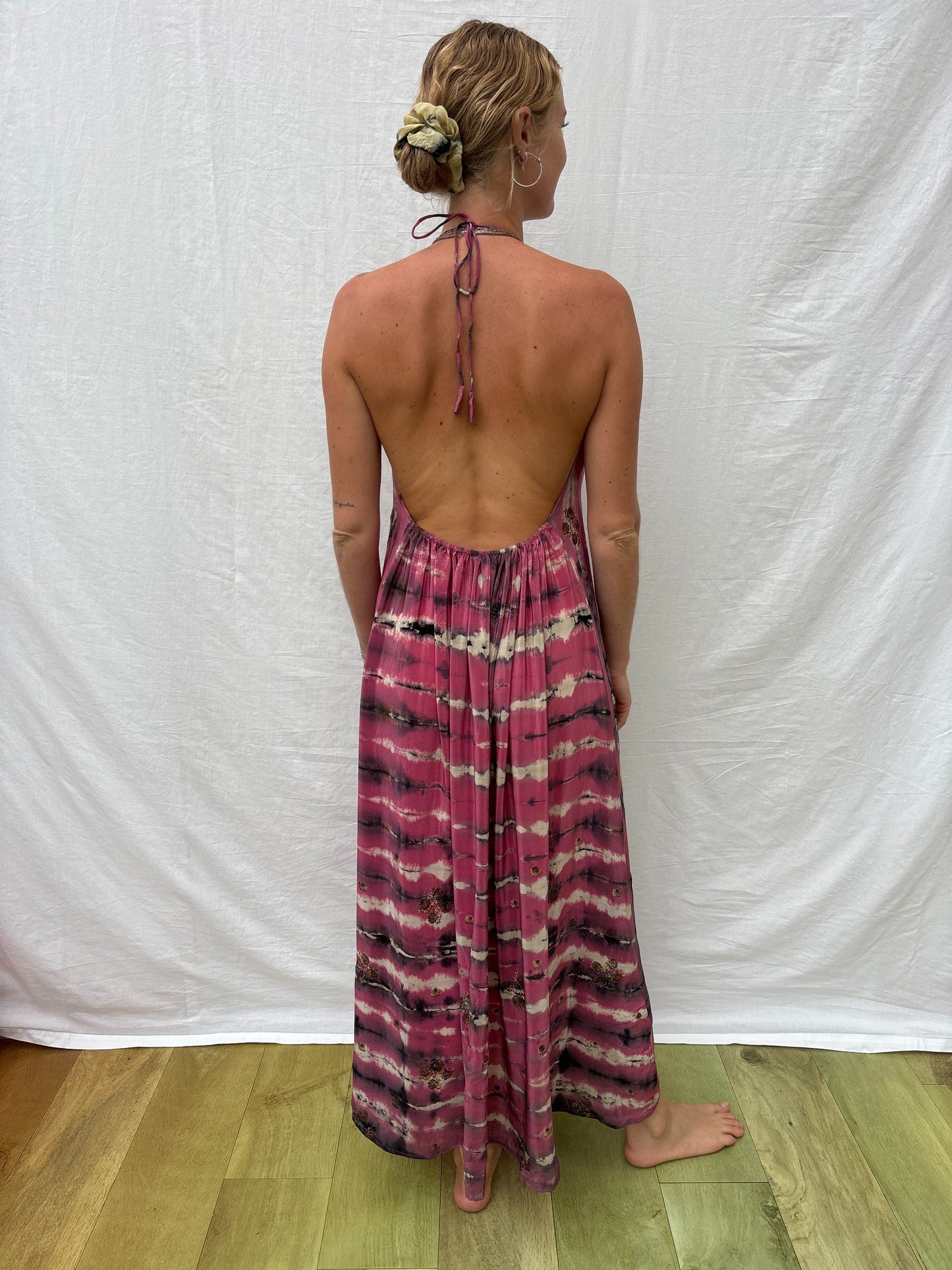 HALTER DRESS | Rose Quartz