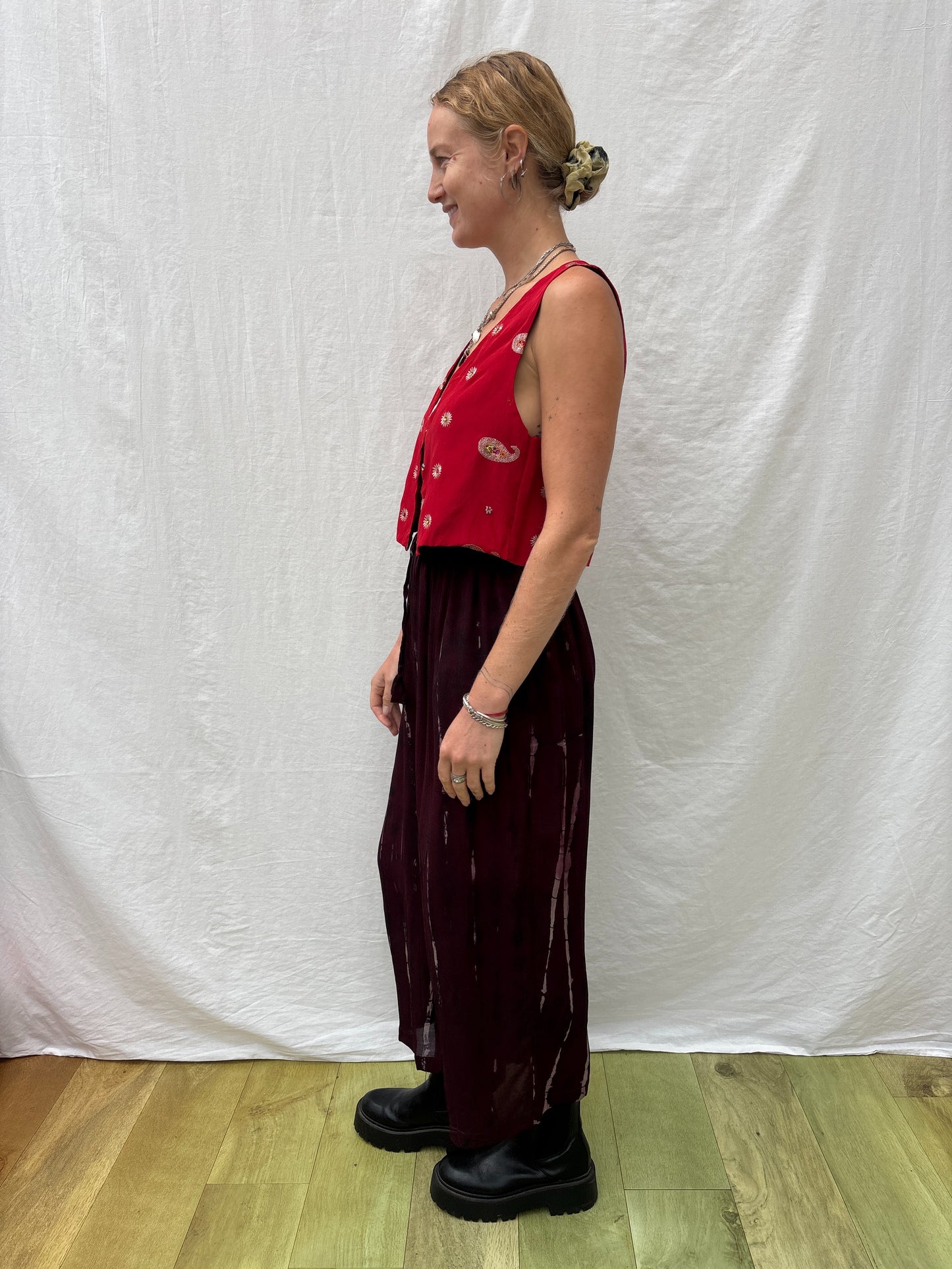 SILK WAISTCOAT | S/M ~ Advocate