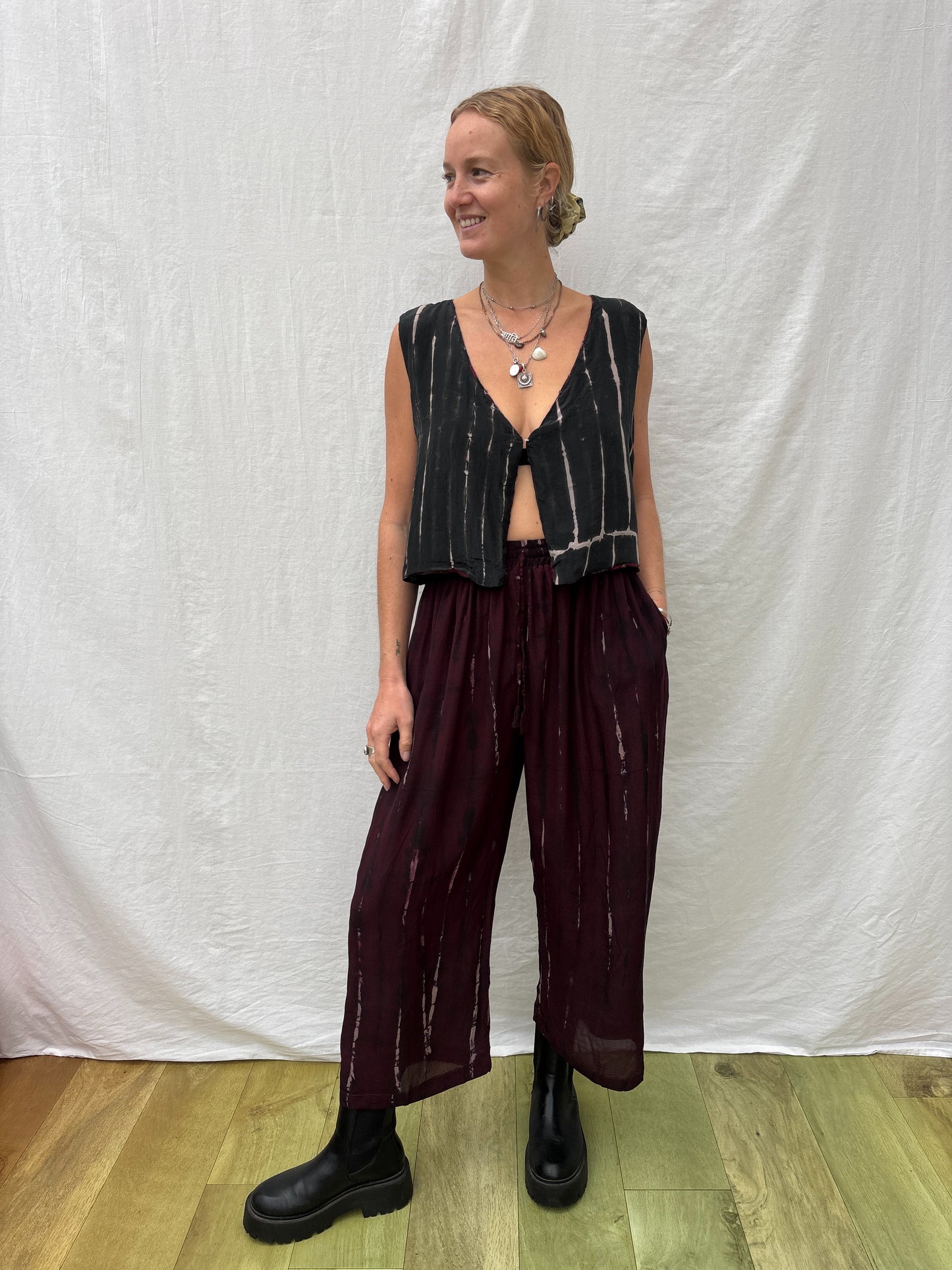 SILK WAISTCOAT | M/L ~ You're Magik