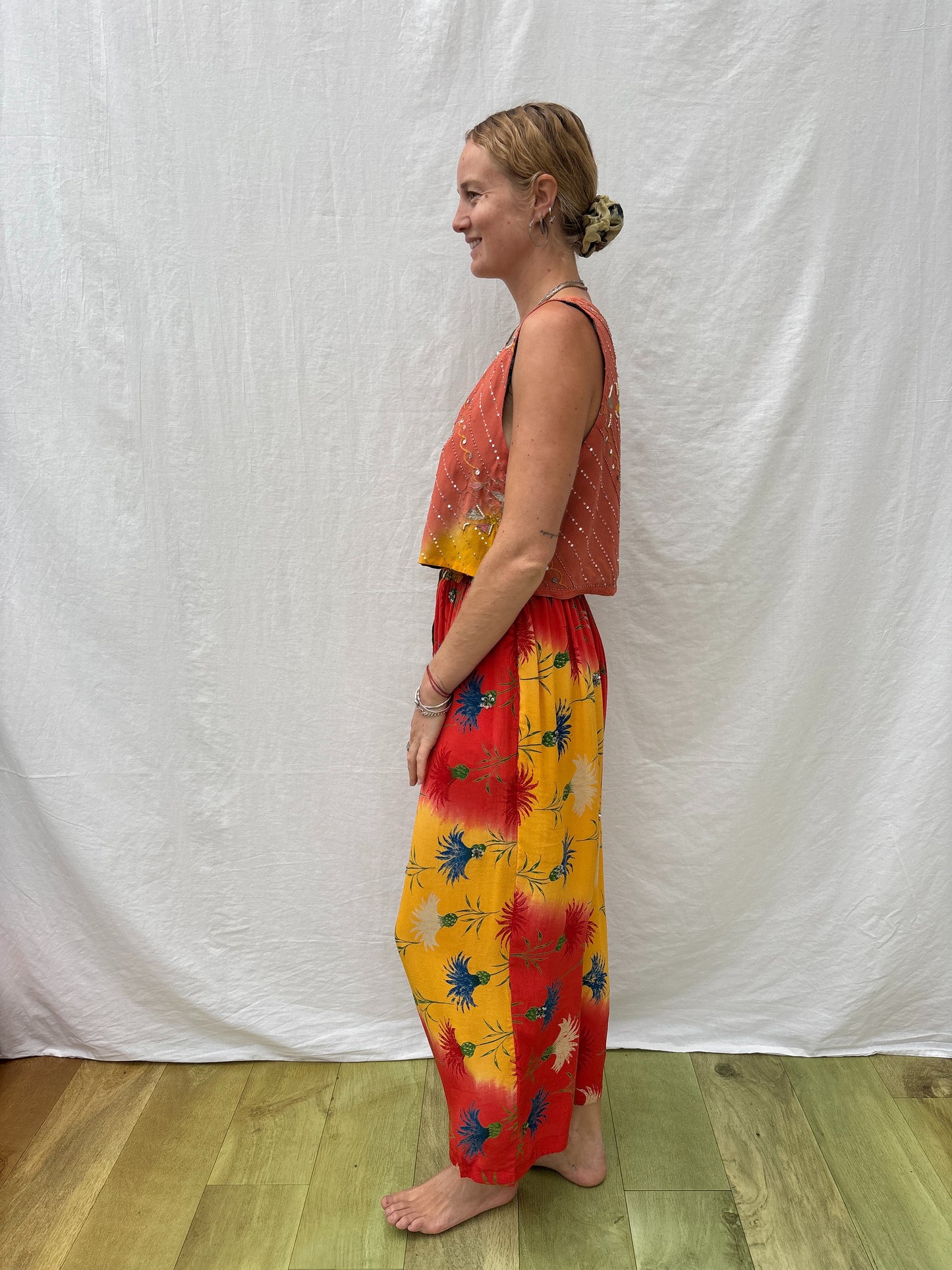 SILK TROUSERS | Short ~ Flourish