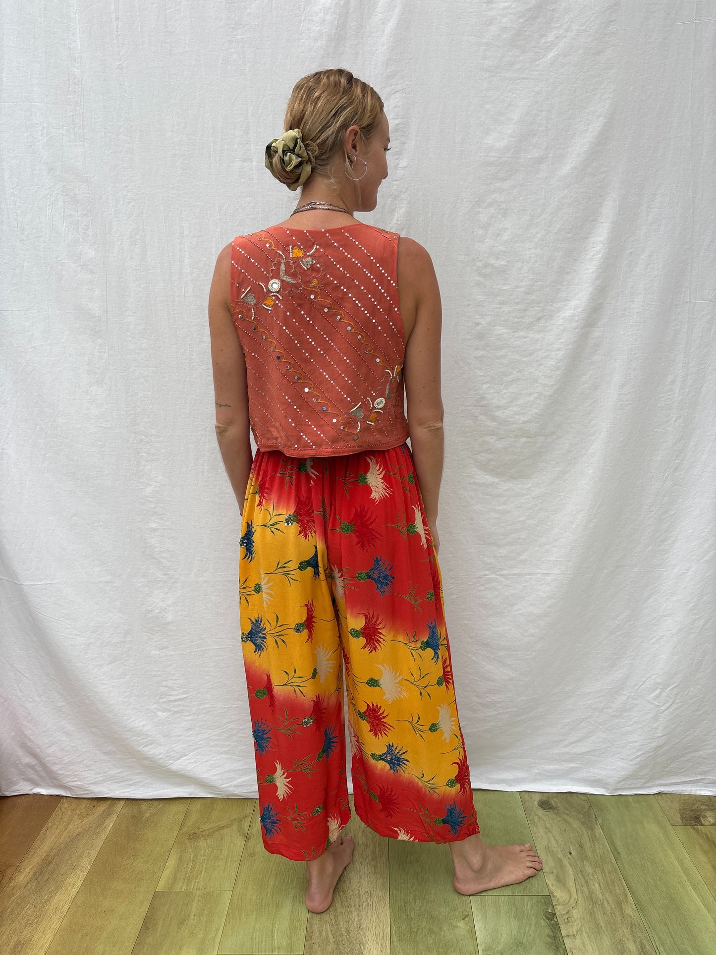 SILK TROUSERS | Short ~ Flourish