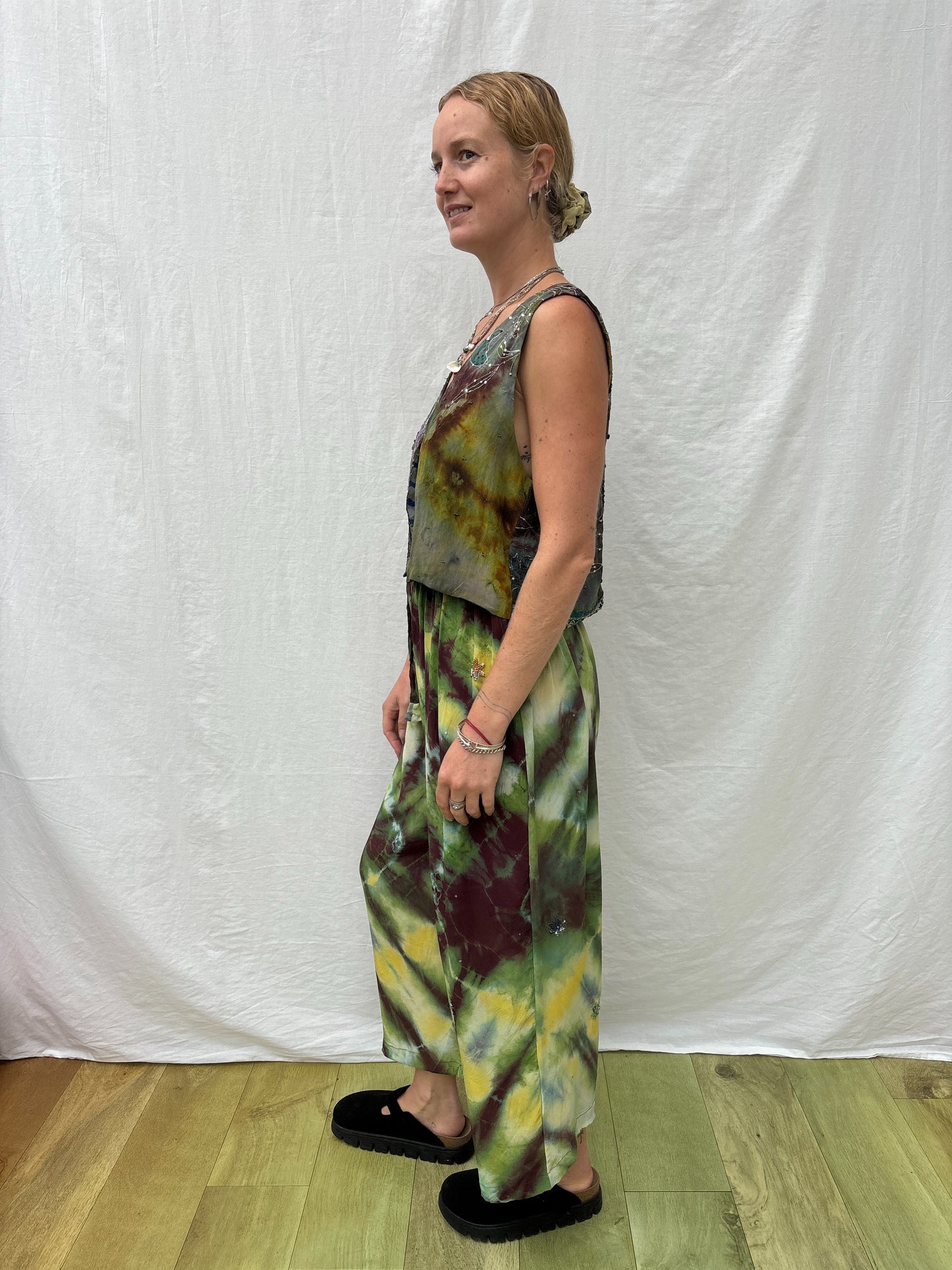 SILK WAISTCOAT | M/L ~ Honour your energy