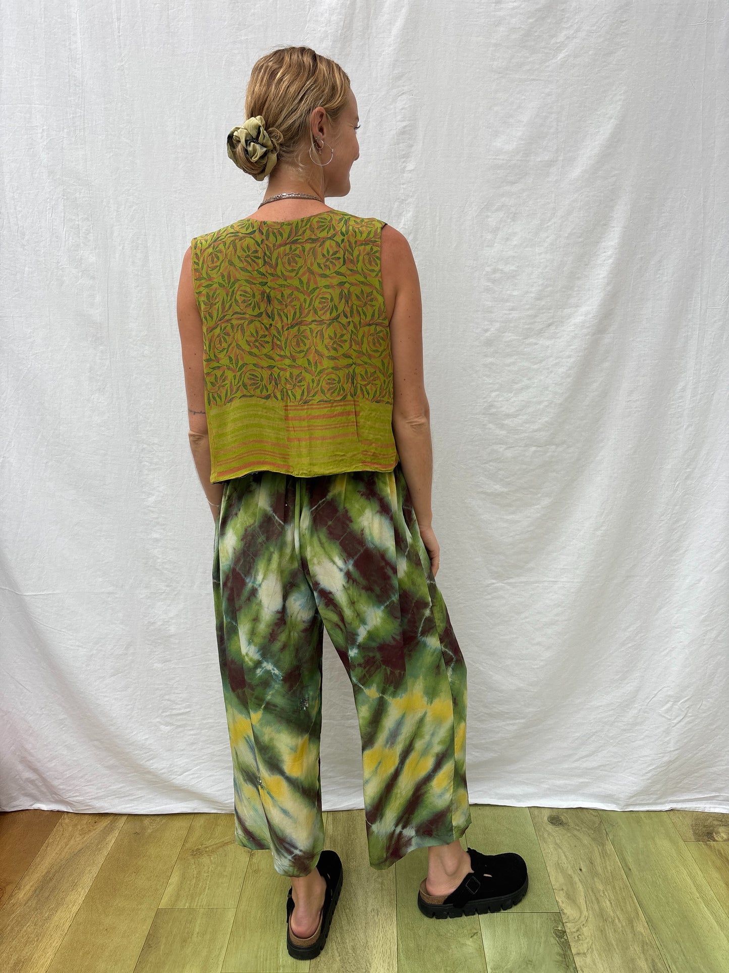 SILK WAISTCOAT | M/L ~ Honour your energy