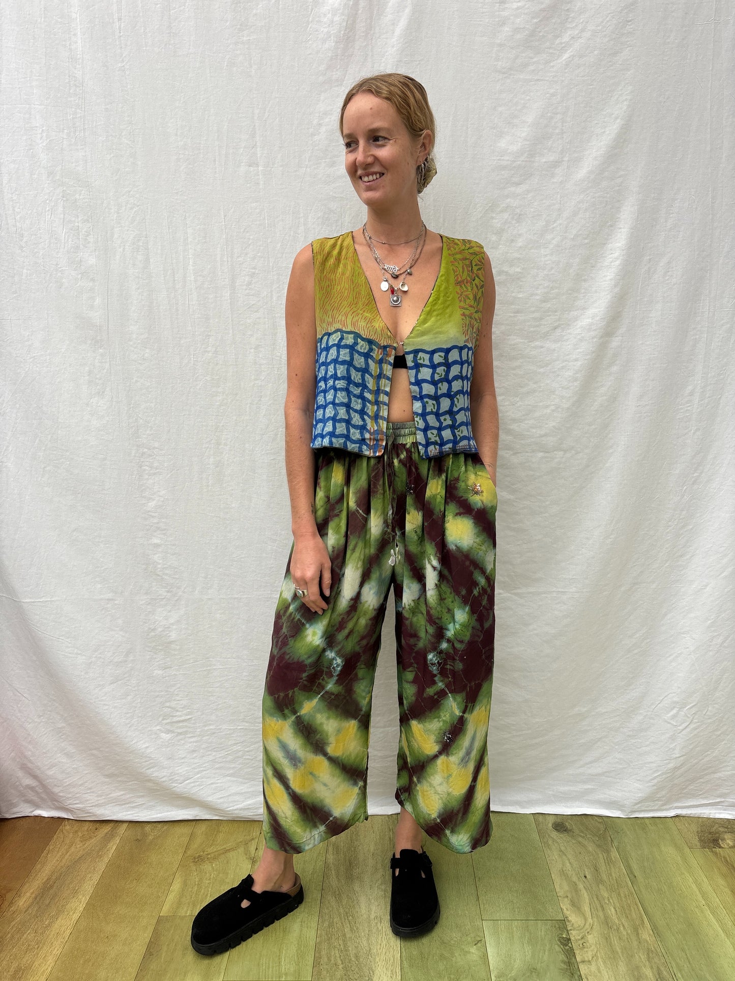 SILK WAISTCOAT | M/L ~ Honour your energy