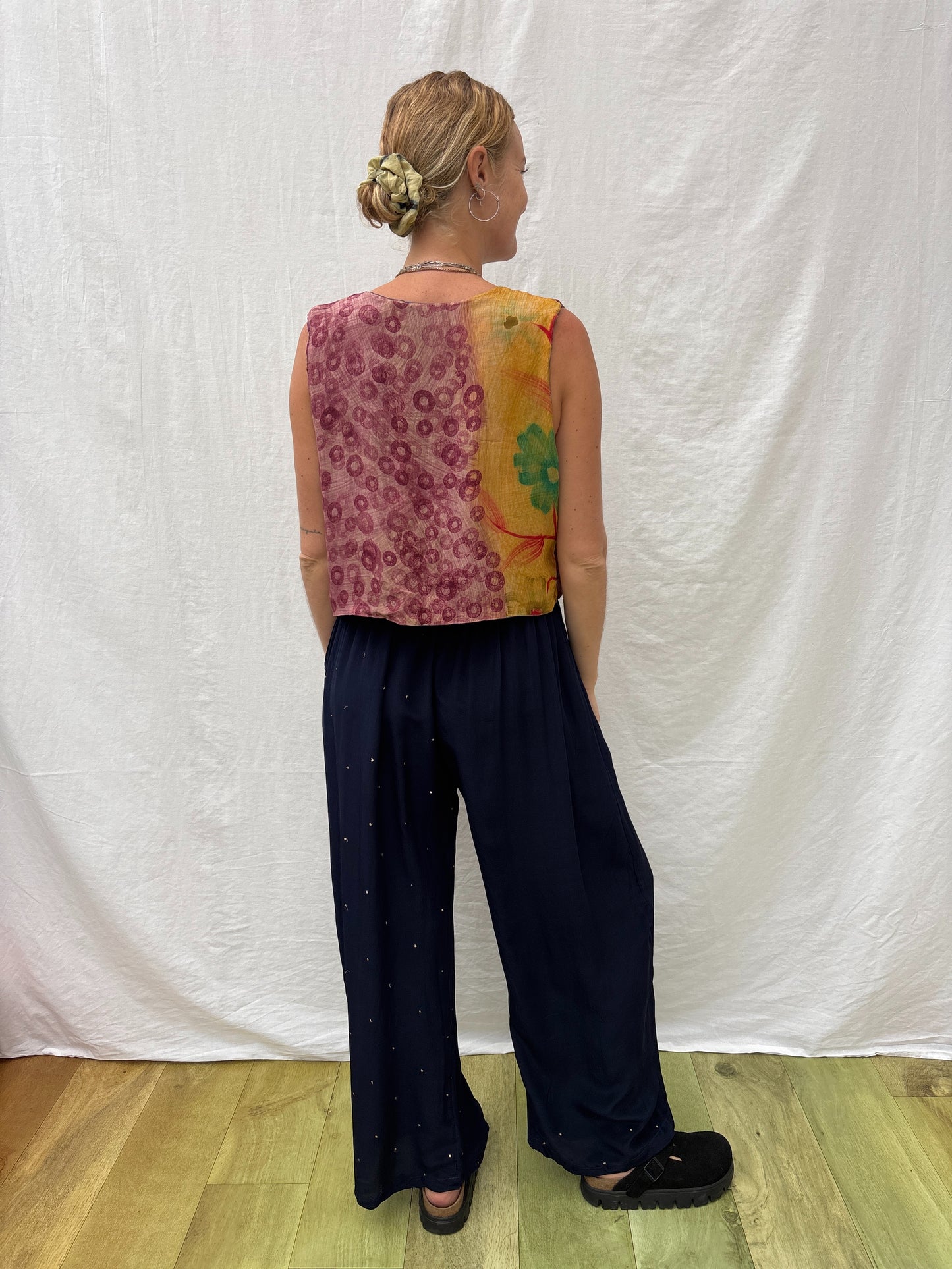 SILK WAISTCOAT | M/L ~ Glow up