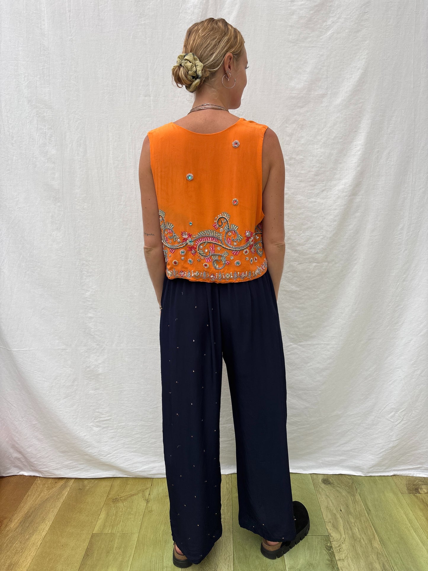 SILK TROUSERS | Long ~ Seeing stars