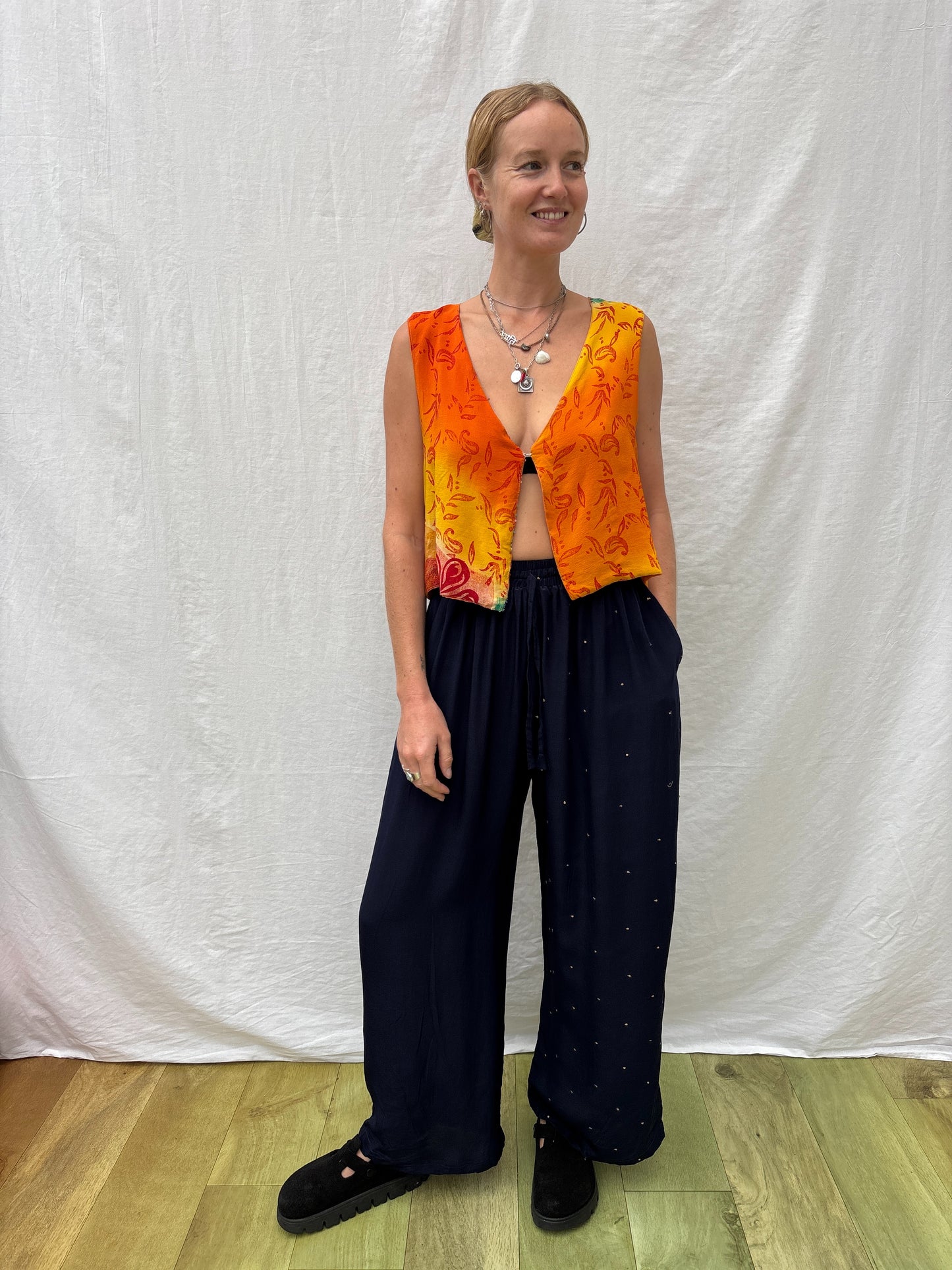 SILK WAISTCOAT | M/L ~ Show up