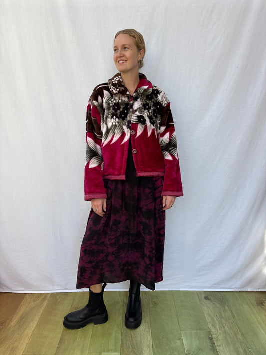 BLANKET JACKET | Cherry on top