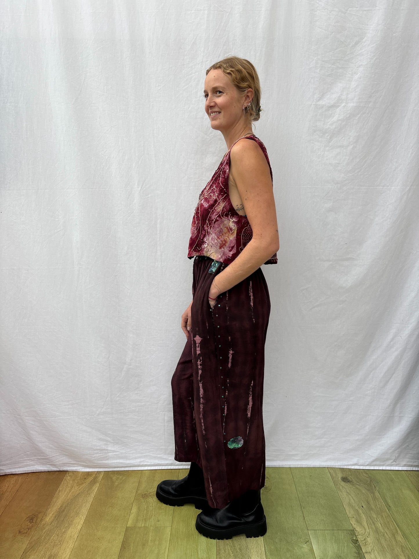 SILK TROUSERS | Short ~ Love