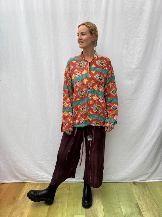 KANTHA ZIP BOMBER | Funfare