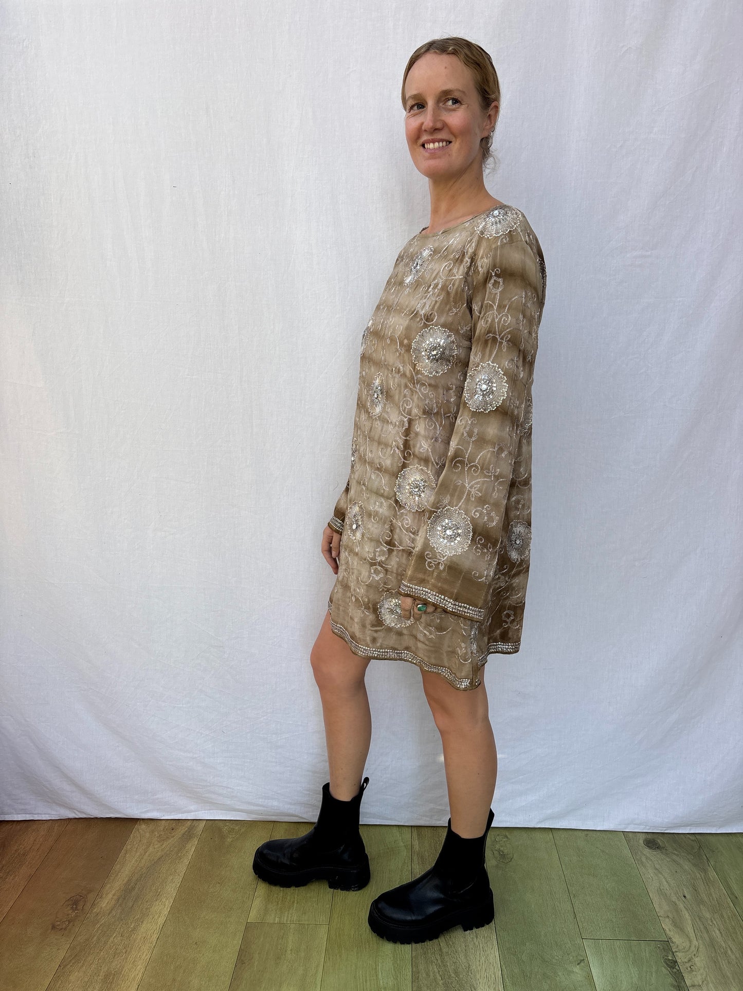 PARTY DRESS | S/M ~ Golden Girl