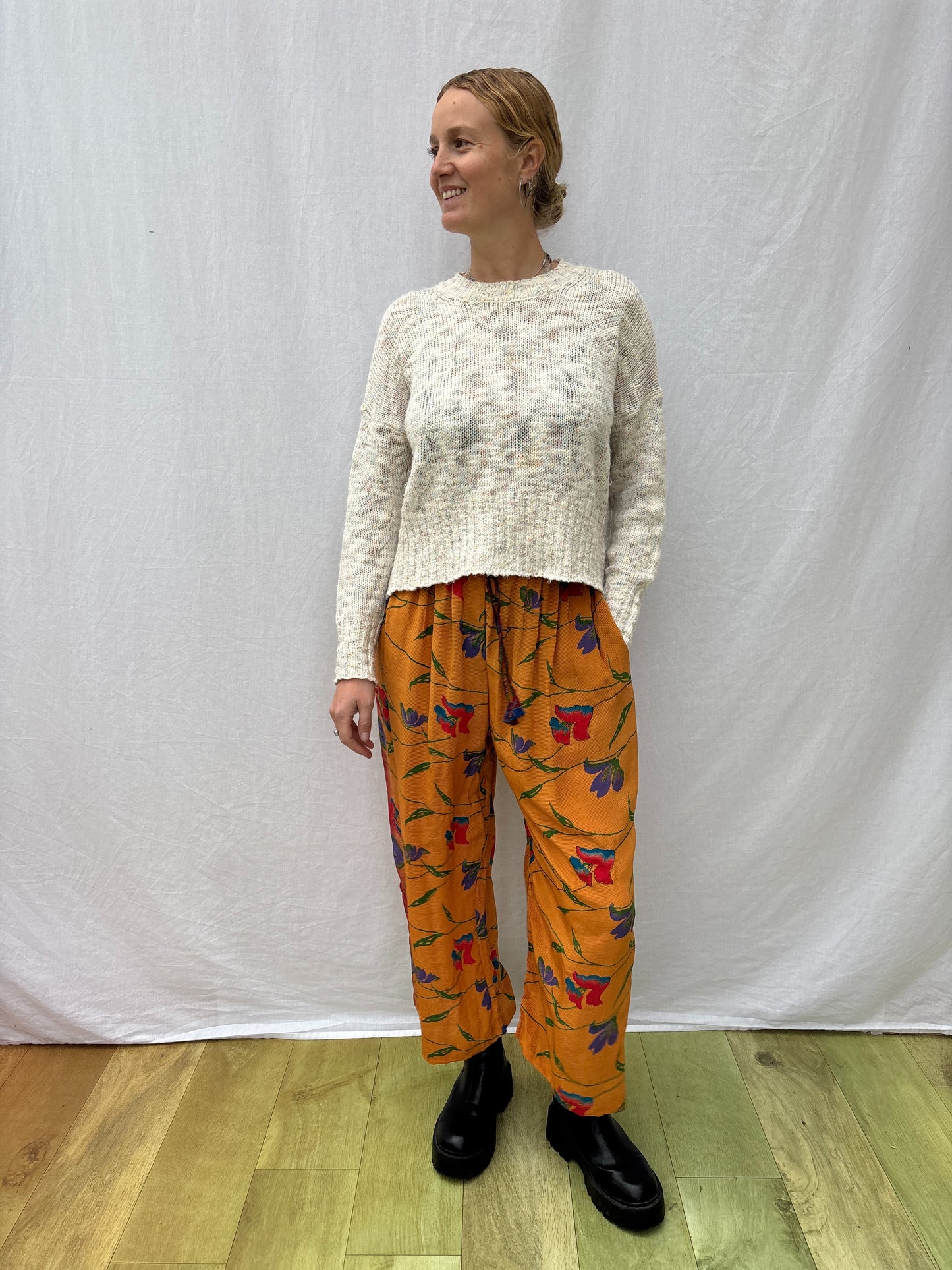 SILK TROUSERS | Short ~ Unfurling