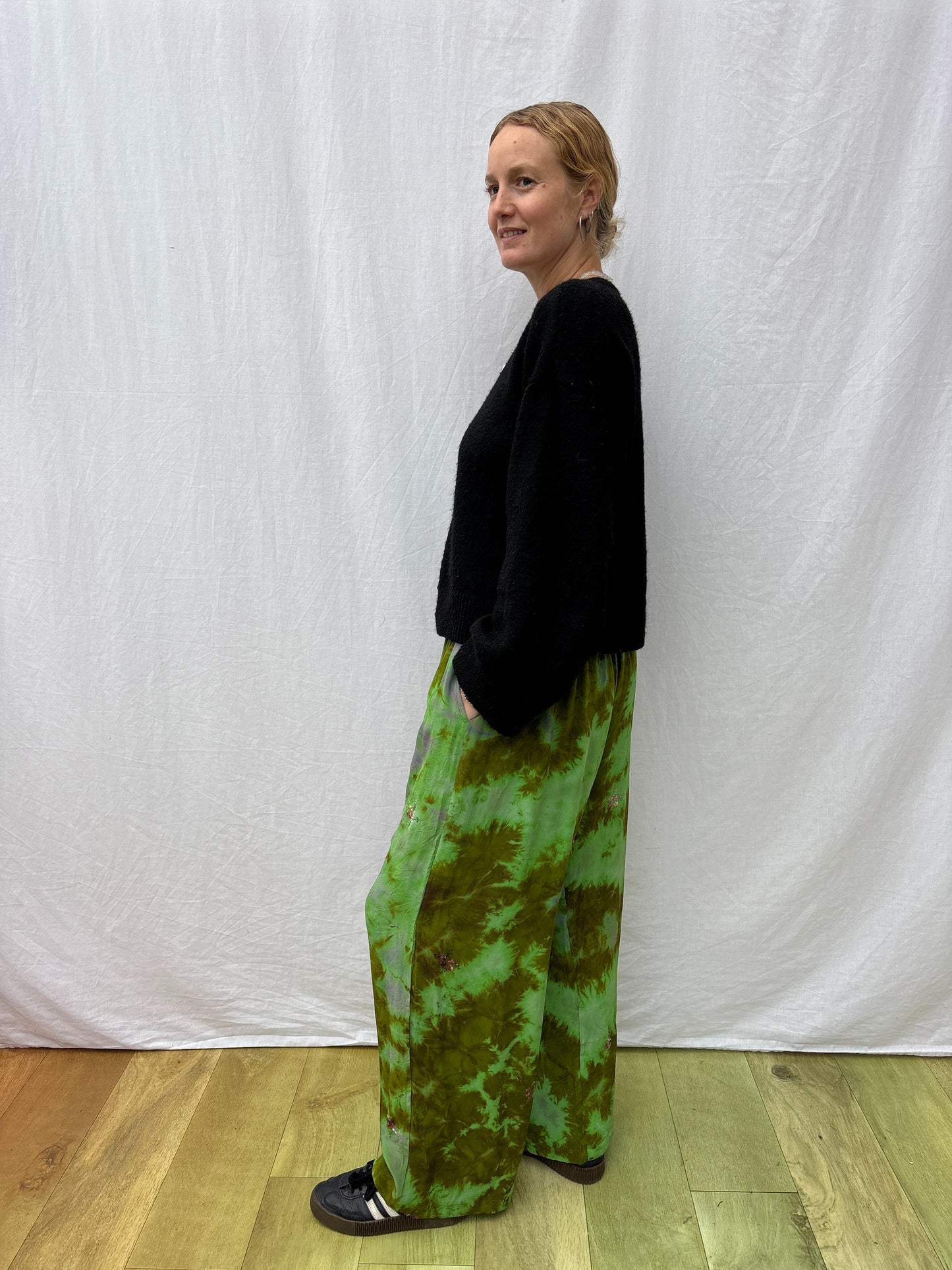 SILK TROUSERS | Long ~ Hello